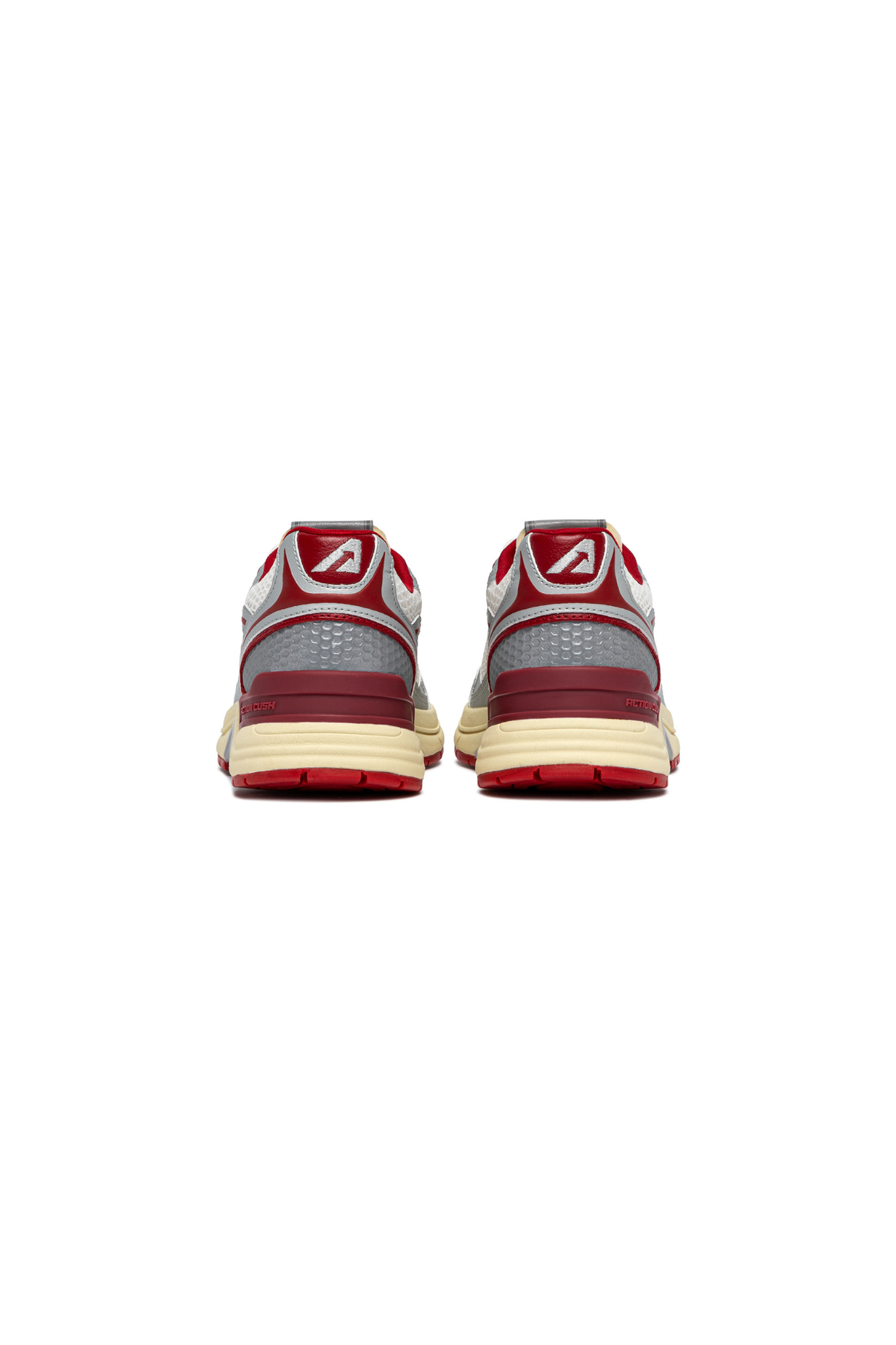 HYLW-MV01 - HYPERWAY LOW WOMEN SNEAKERS - MESH/MIR SILV/RED