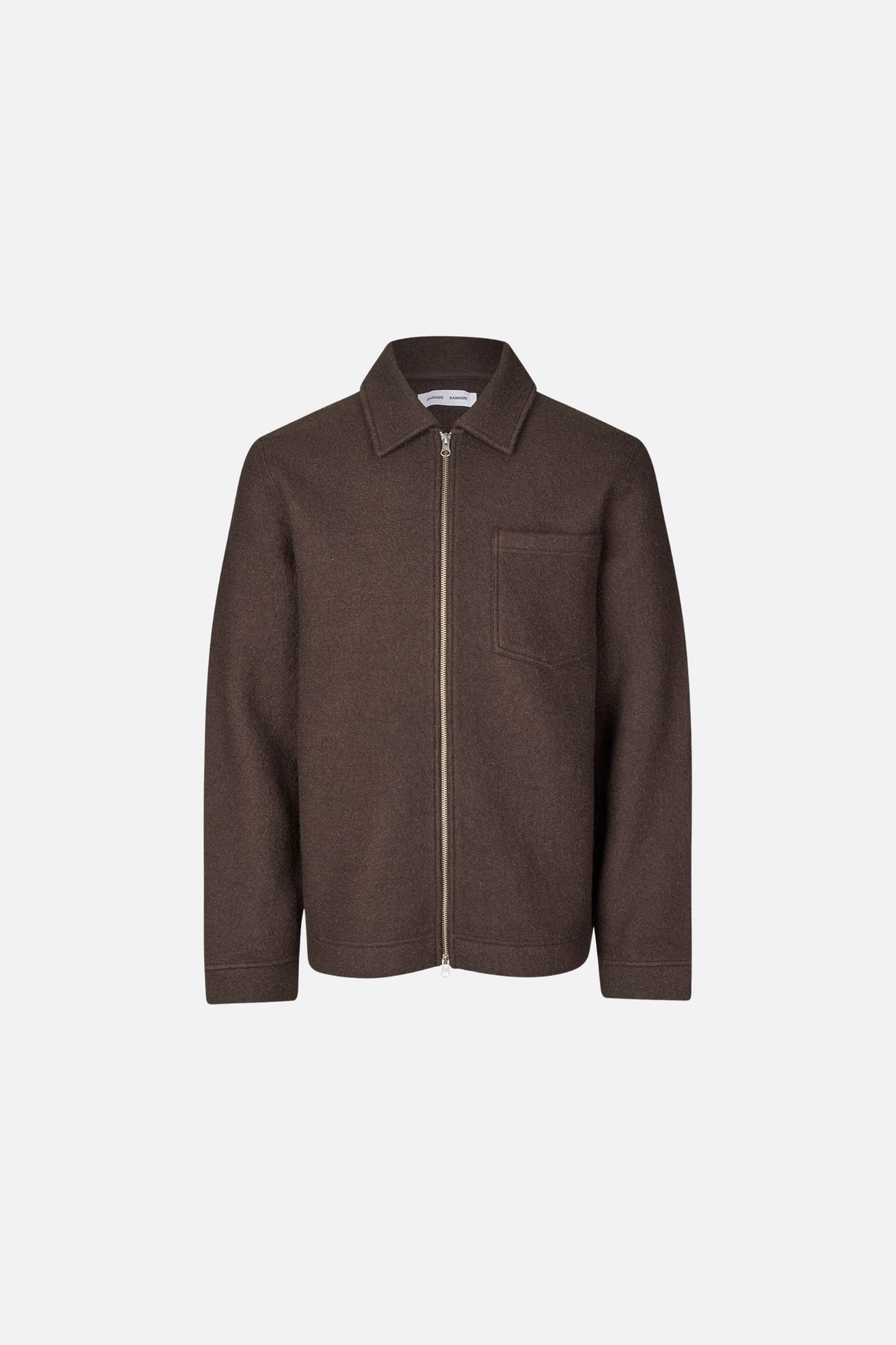 HANNES FULL ZIP - TURKISH COFFEE