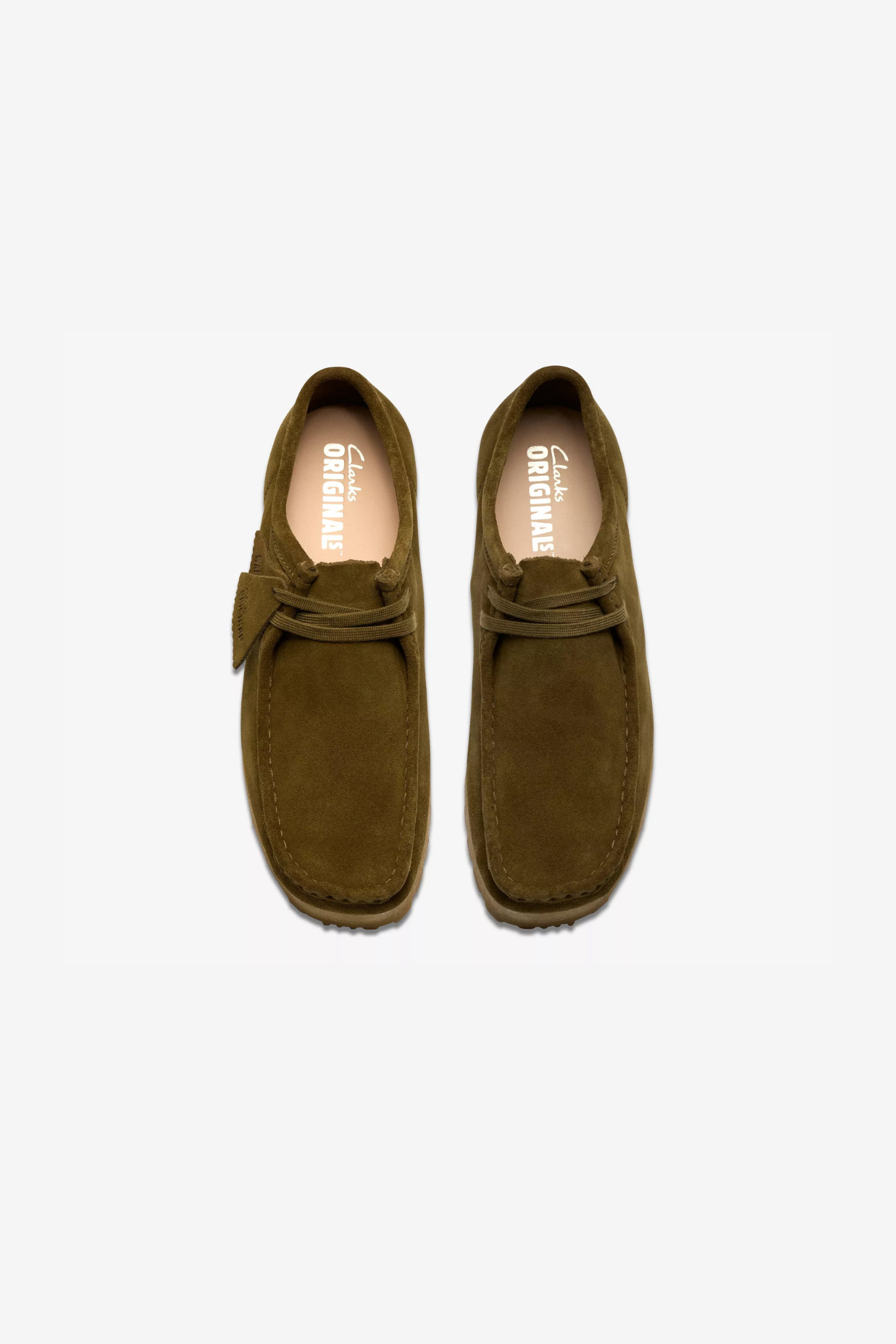 WALLABEE RB SHOES - OLIVE SUEDE