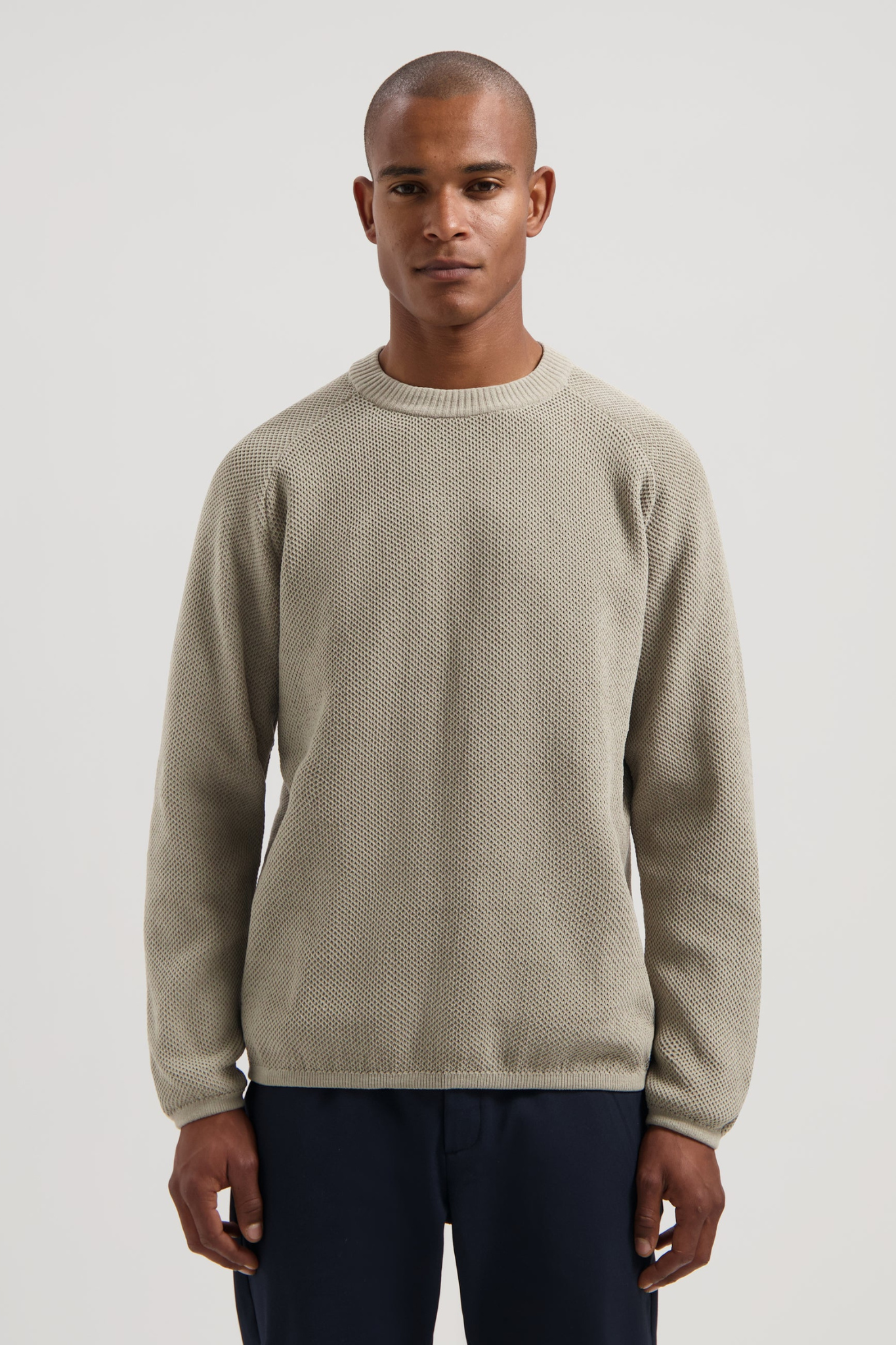 NEILL BIG CHENILLE CREWNECK - VINTAGE KHAKI