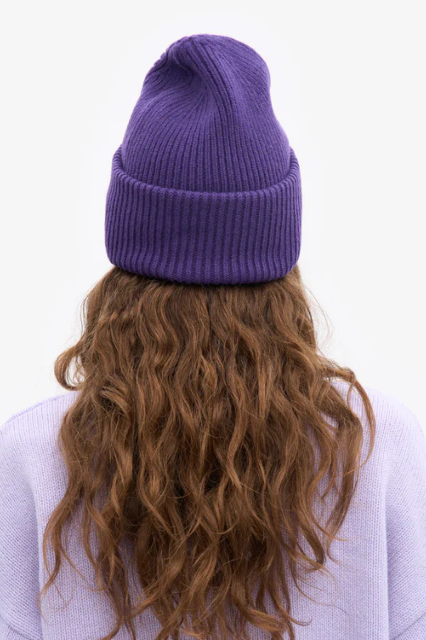 MERINO WOOL HAT - ULTRA VIOLET