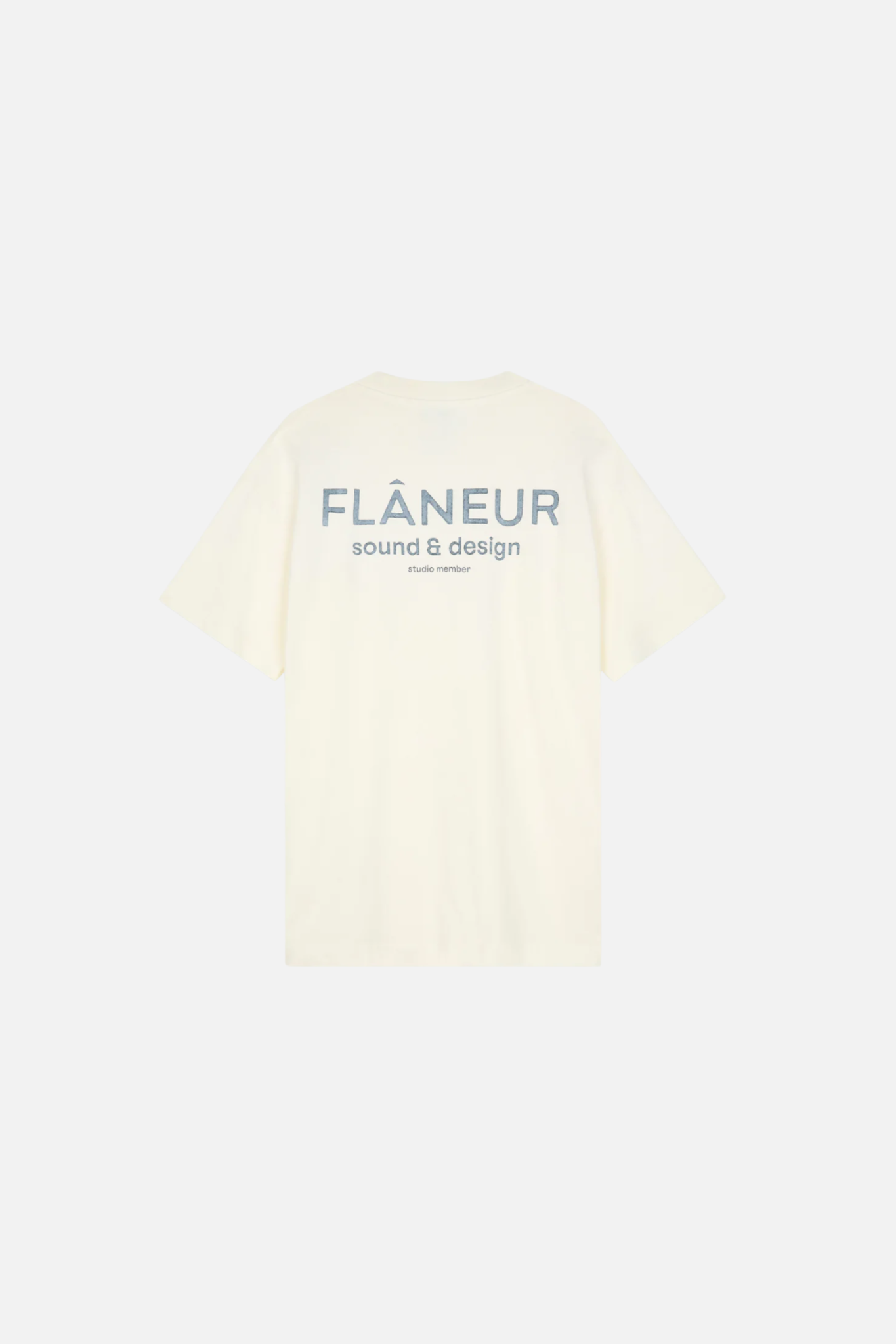 SOUND & DESIGN T-SHIRT - WASHED WHITE