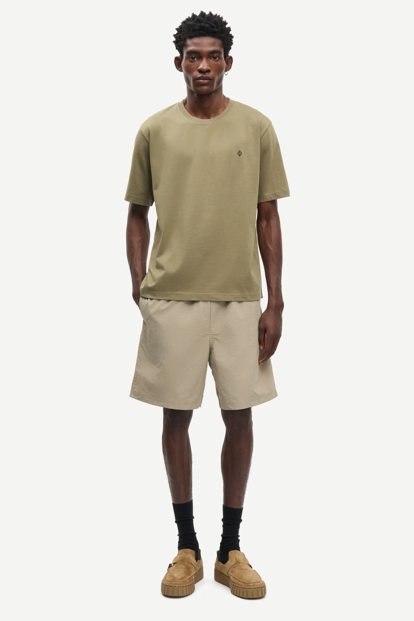 OTTO T-SHIRT - DUSKY GREEN