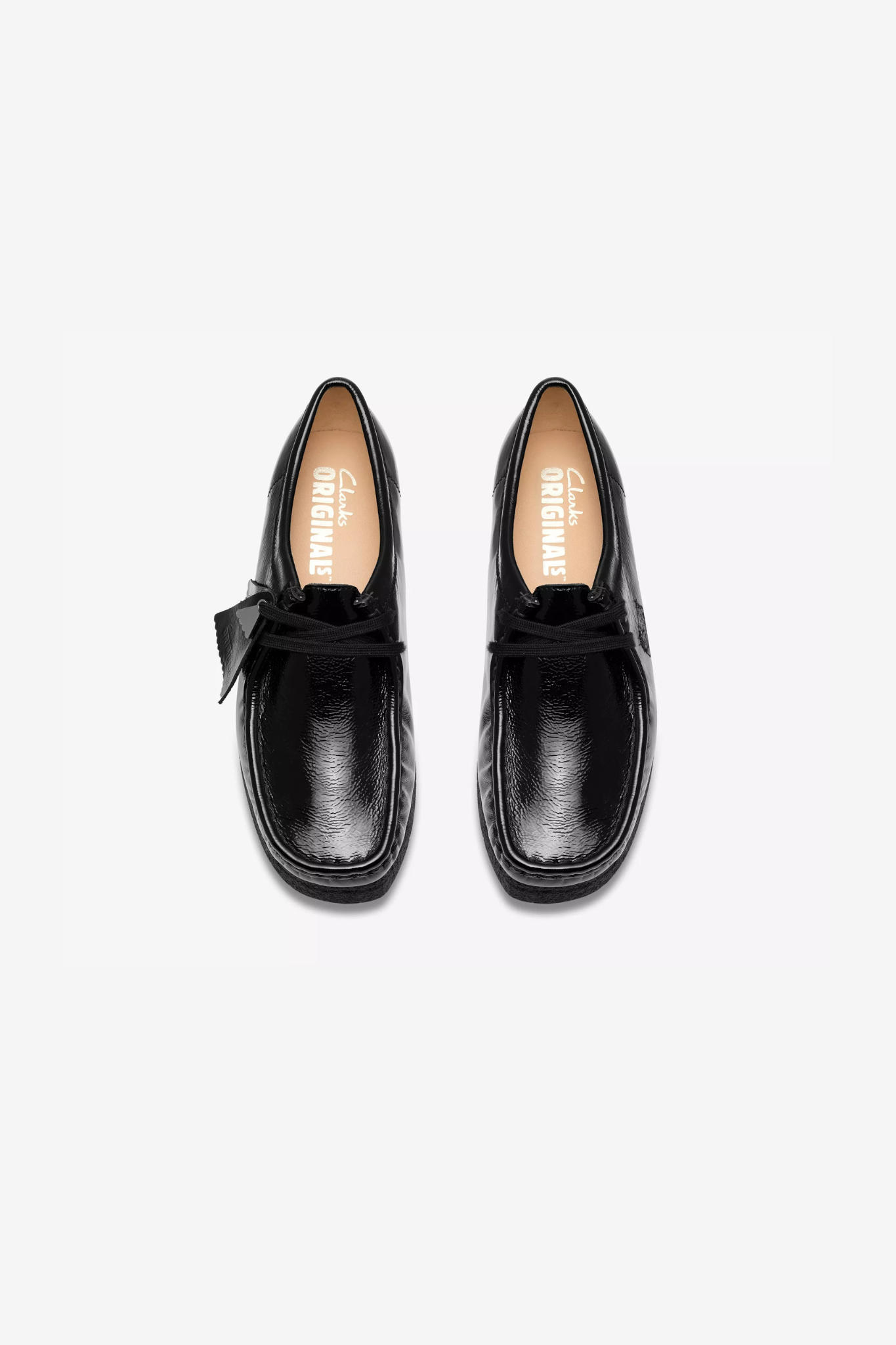 WALLABEE WOMEN SHOES - BLACK PATENT