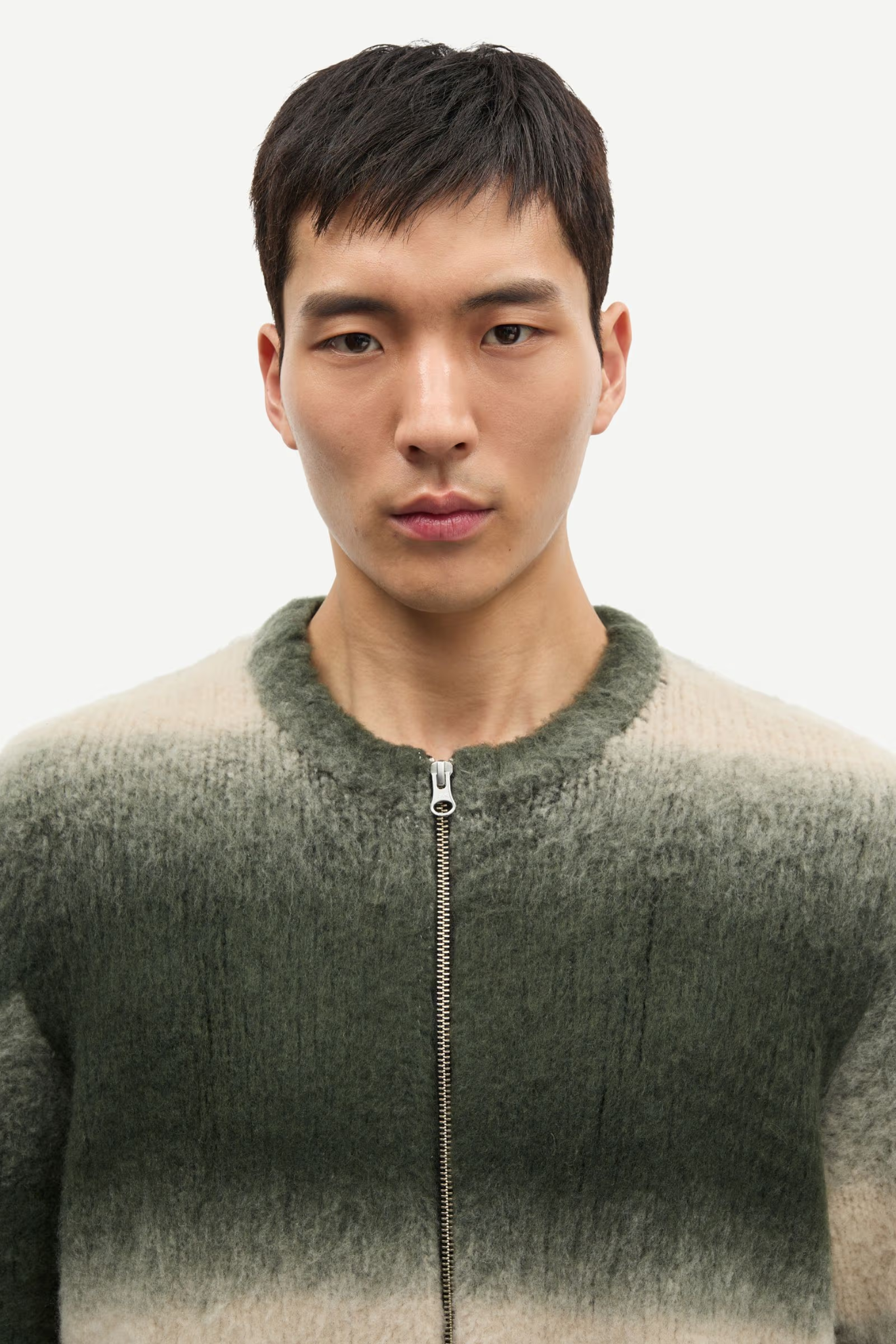 FABIO CARDIGAN - OMBRE GRAY ST