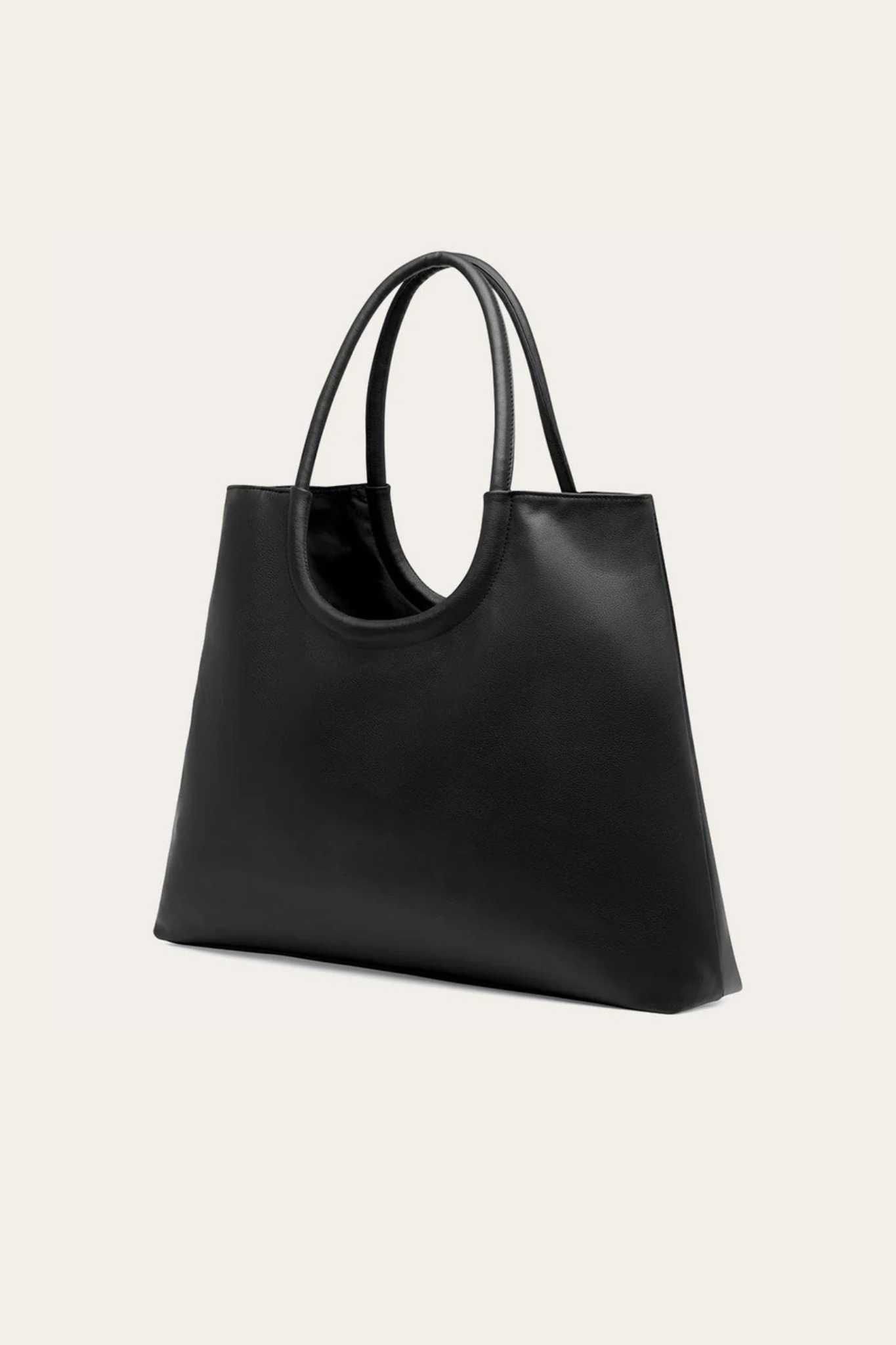 LABERTA REAL LEATHER BAG - BLACK