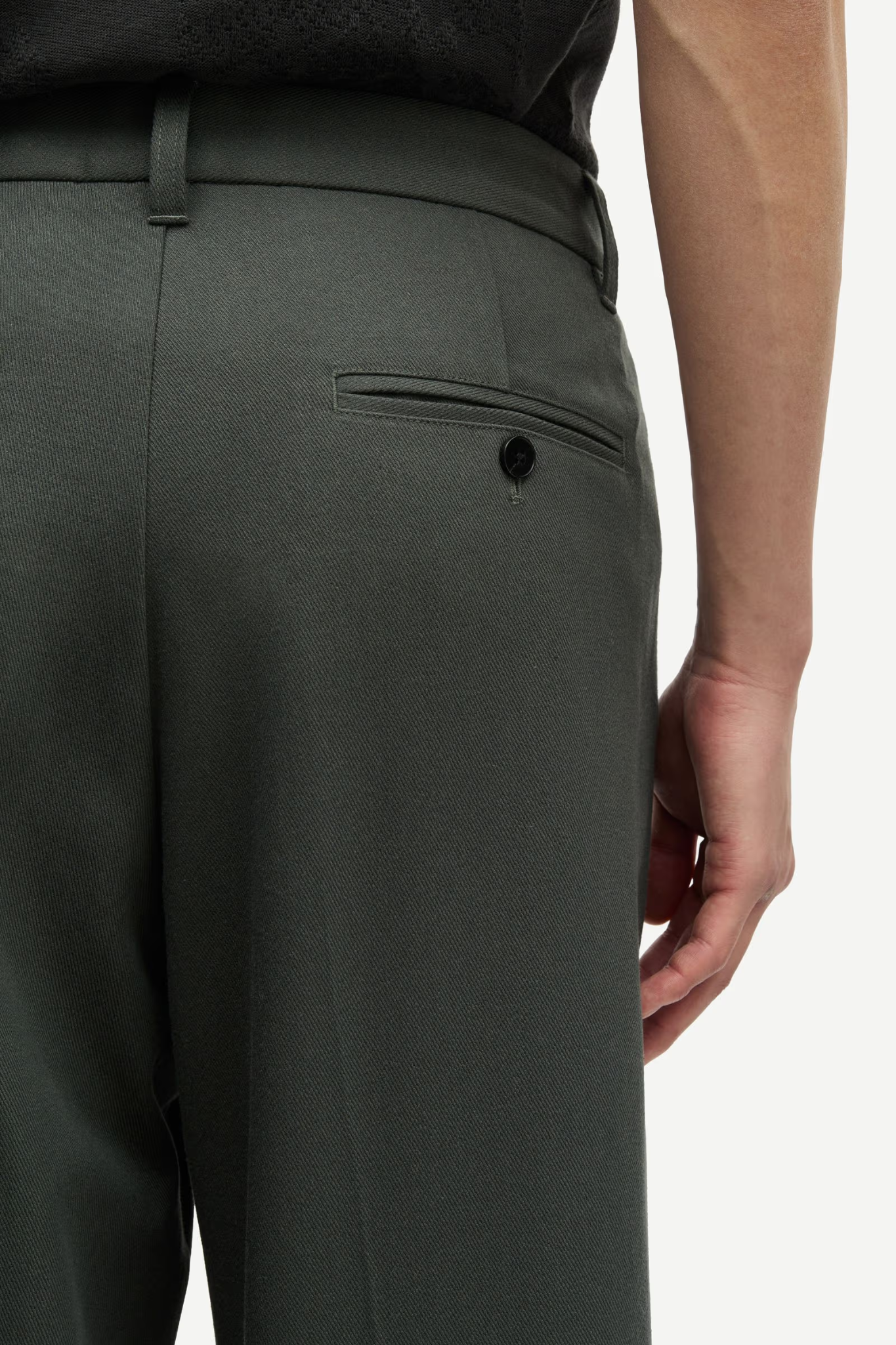 NOAH TROUSERS - DARK EVERGREEN