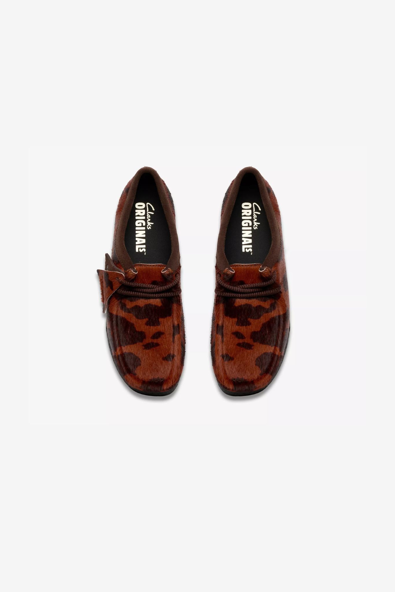 WALLABEE WOMEN SHOES - BROWN COW PRINT