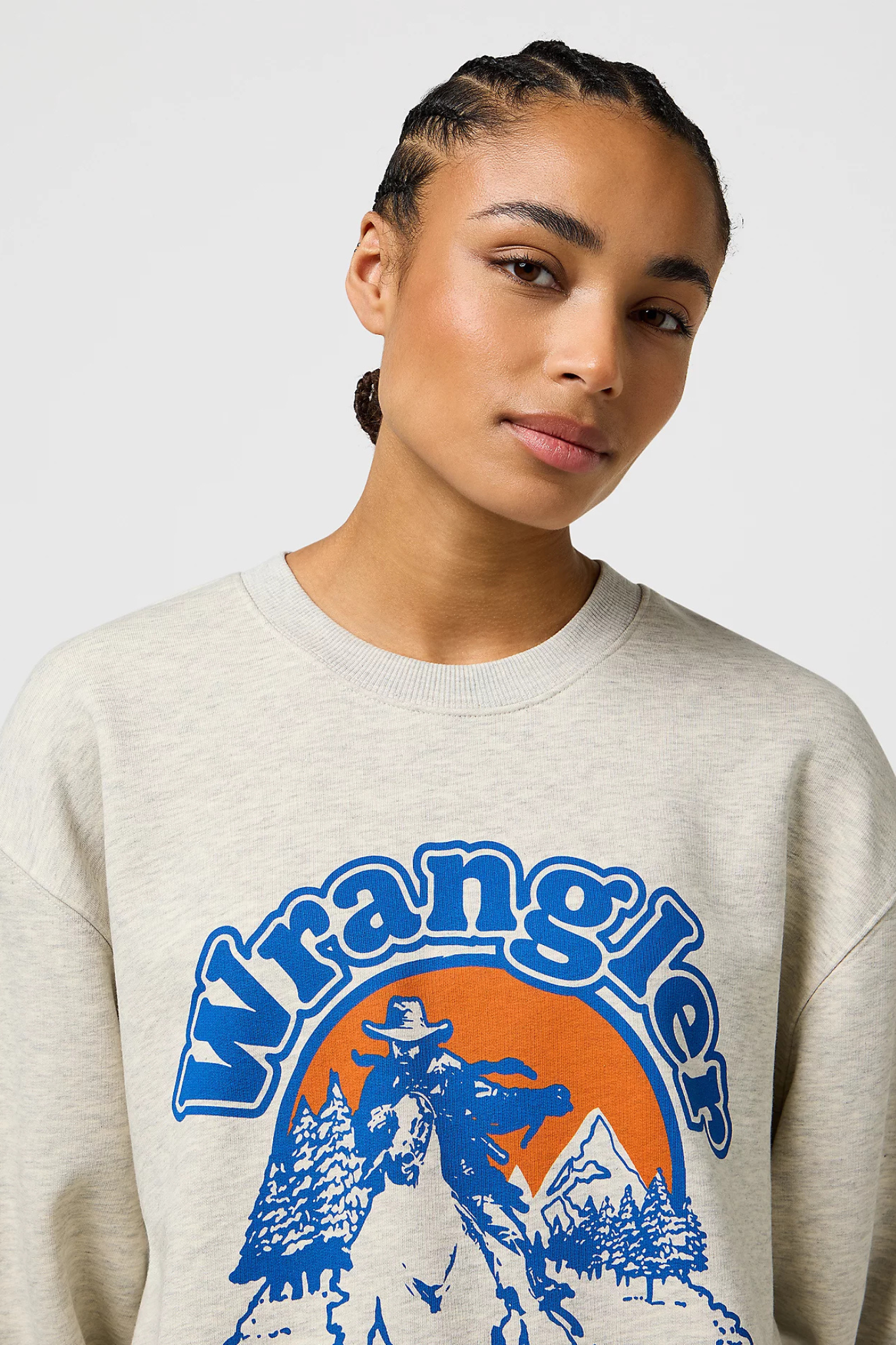 OVERSIZED SWEATER - OAT MELE