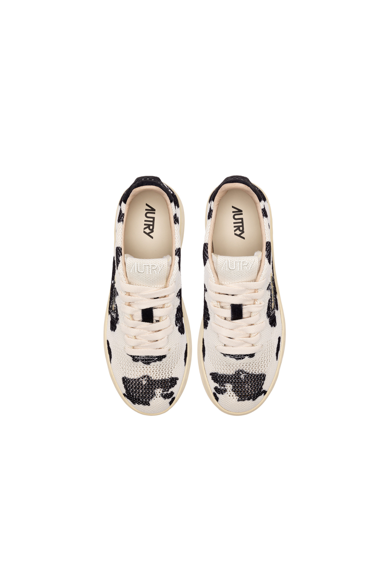 EKLW-AF01 EASEKNIT LOW WOMEN SNEAKERS - KNIT/ANPRINT COWPRINT