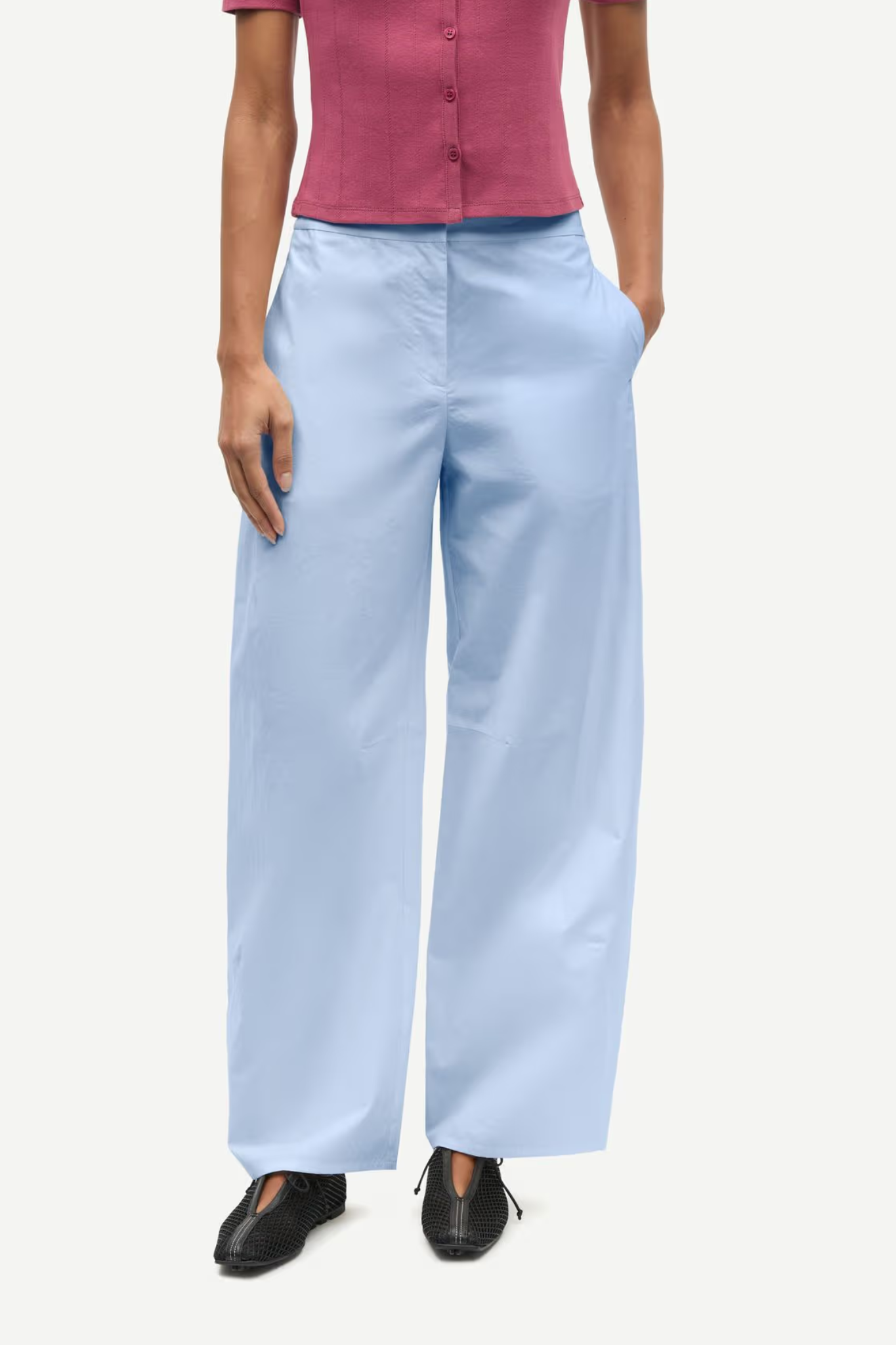 ROKO TROUSERS - LIGHT BLUE