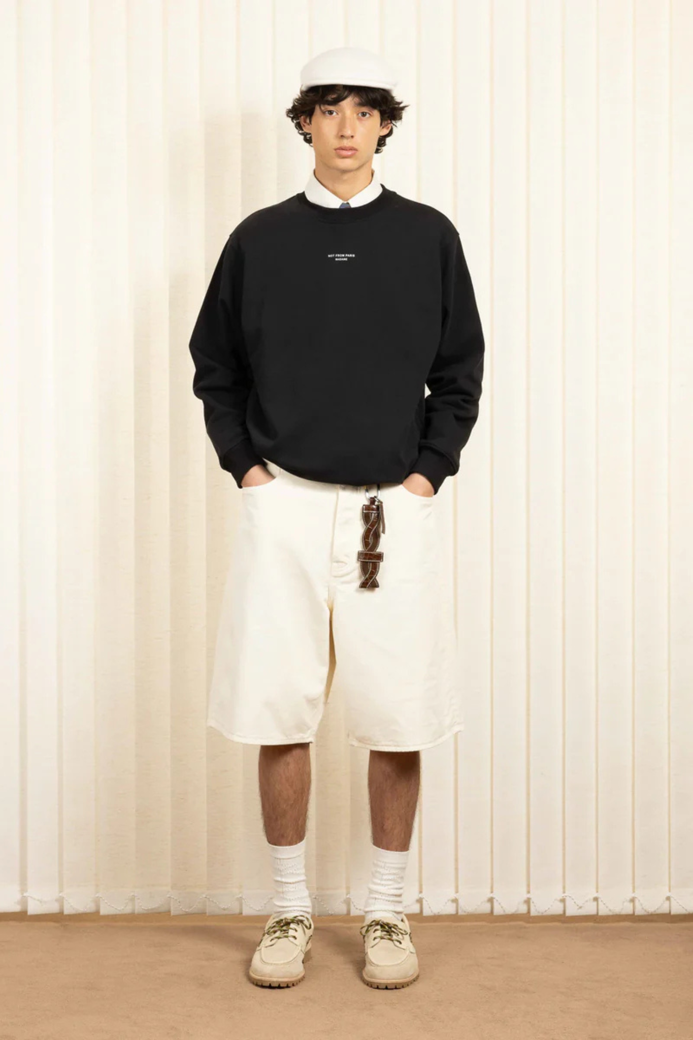 LE SWEATSHIRT SLOGAN CLASSIQUE - BLACK
