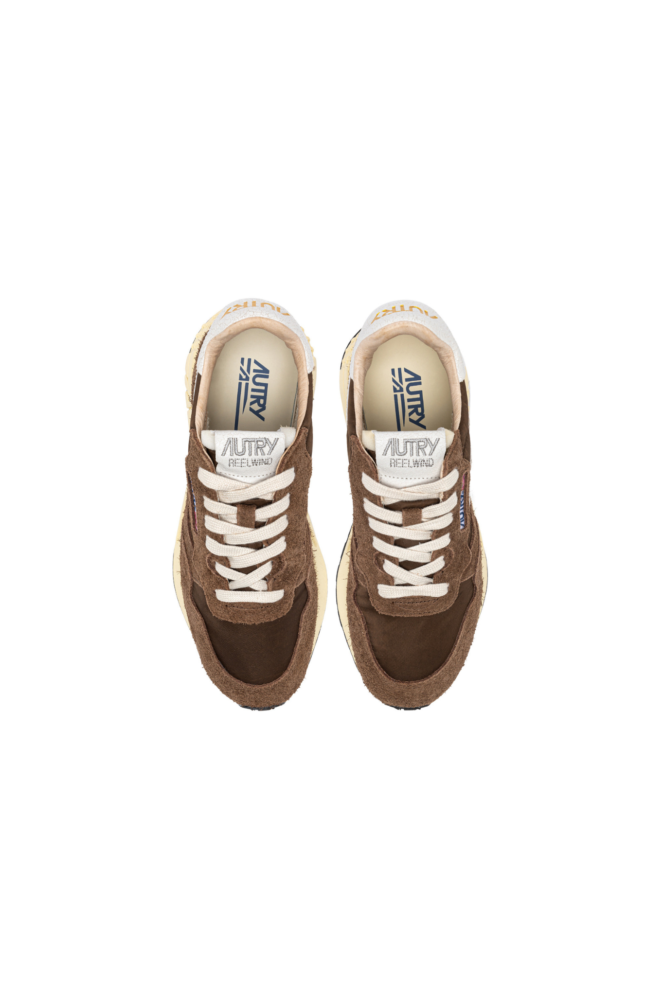 WWLM-NC39 - REELWIND LOW MEN SNEAKERS - NYLON/CRACK WHT/TUNDRA