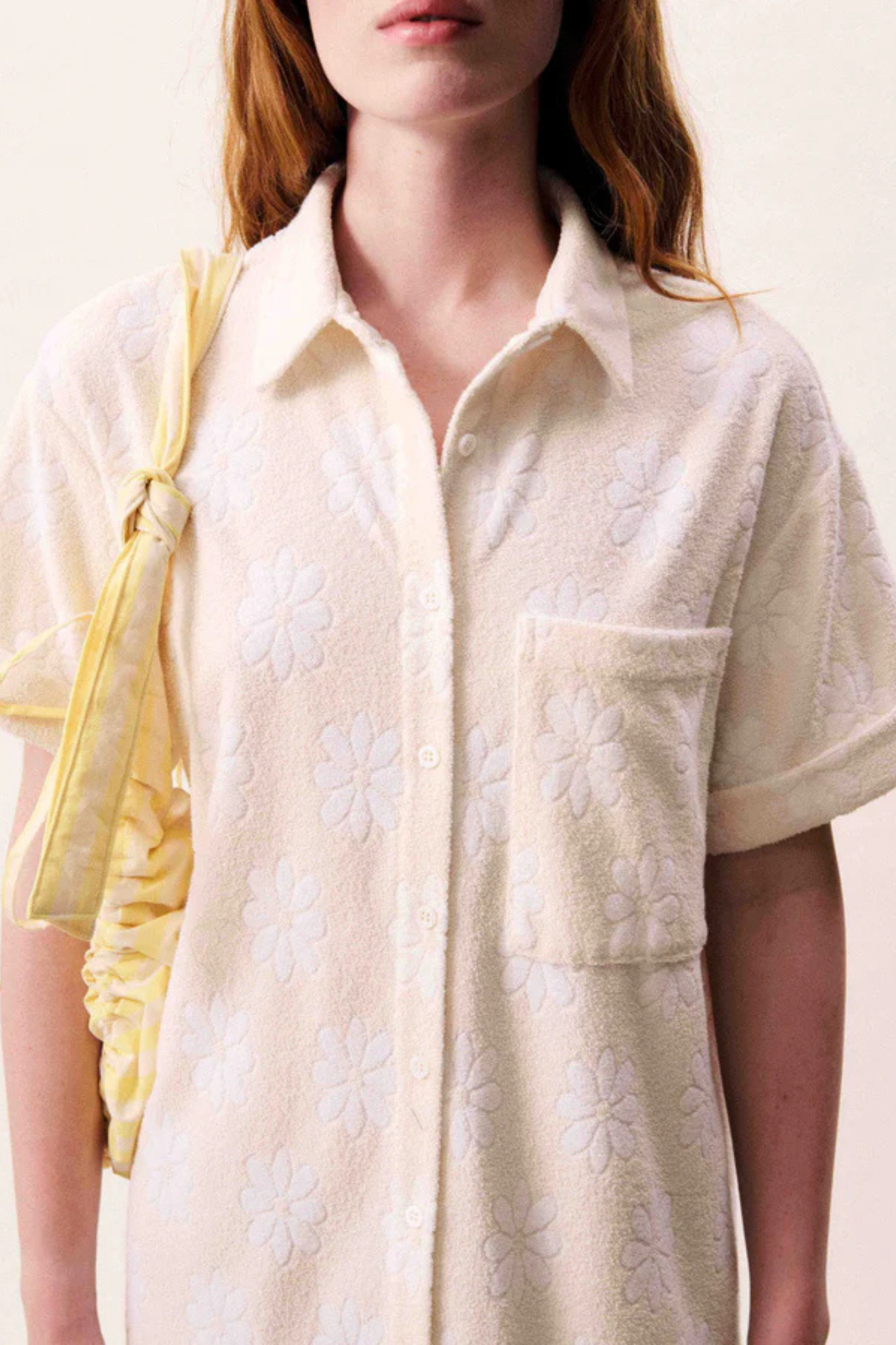 AQUINEA DRESS - CREME