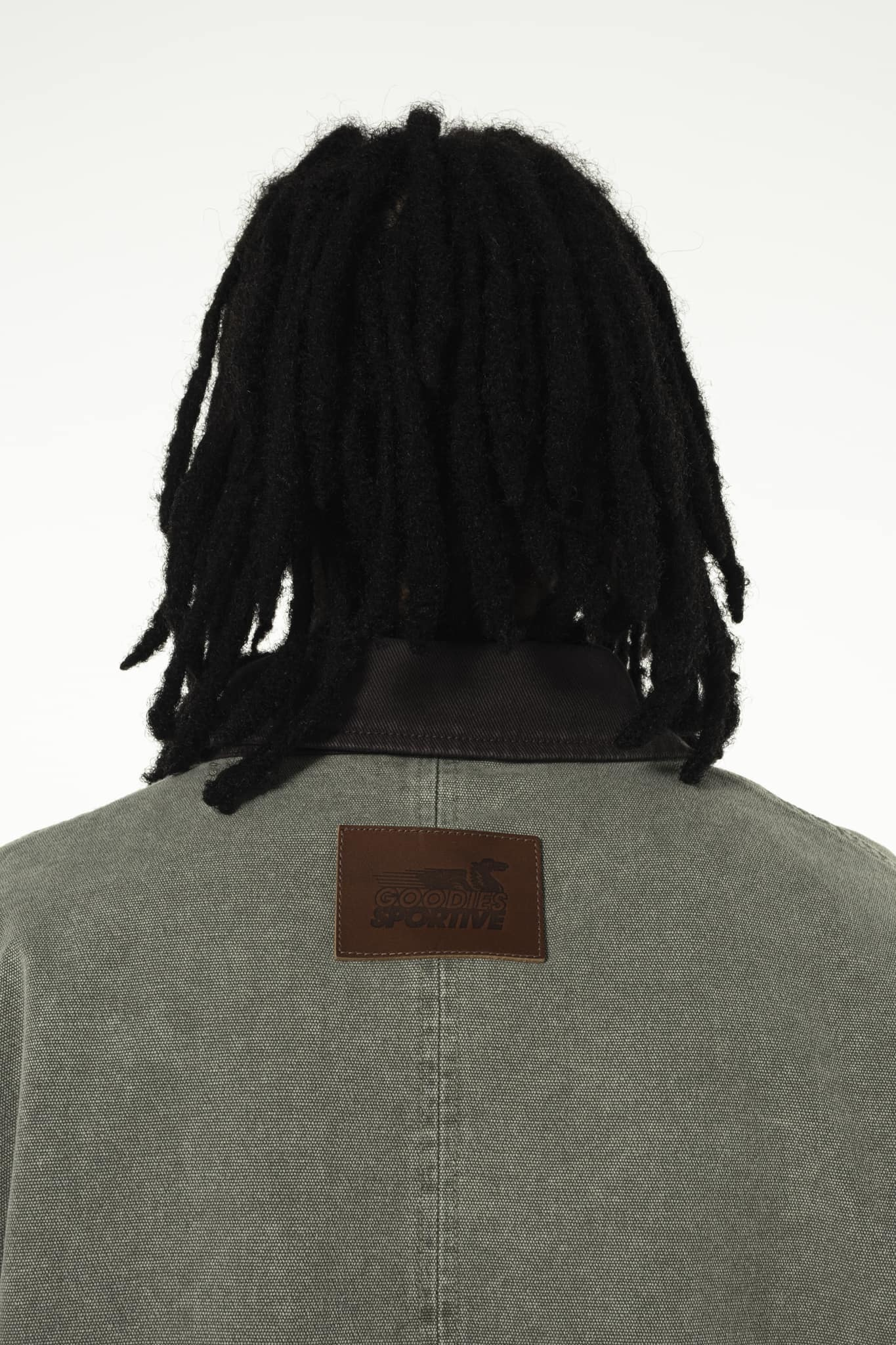 THYME VINTAGE EFFECT JACKET - GREEN