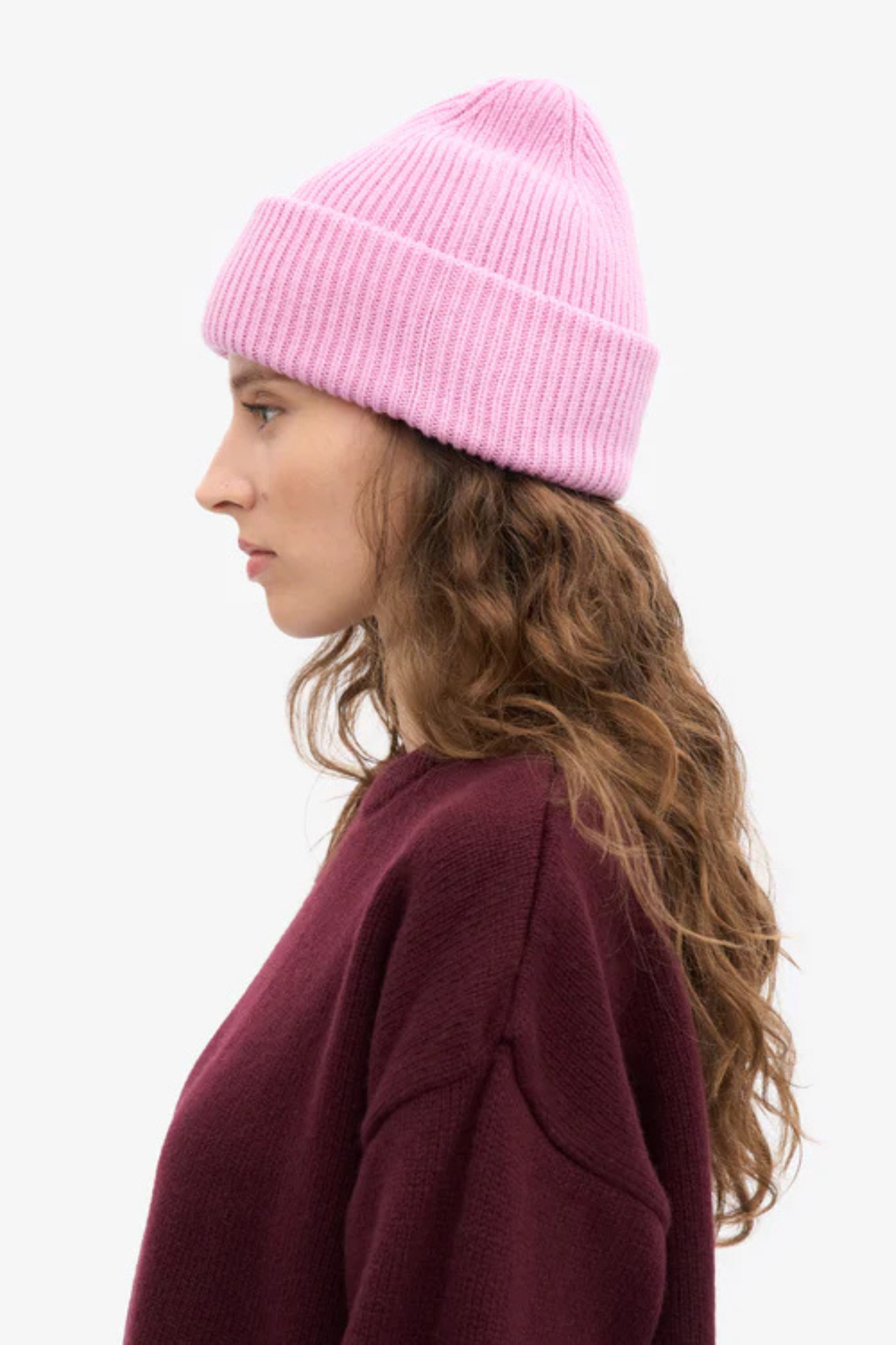 MERINO WOOL HAT - CHERRY BLOSSOM