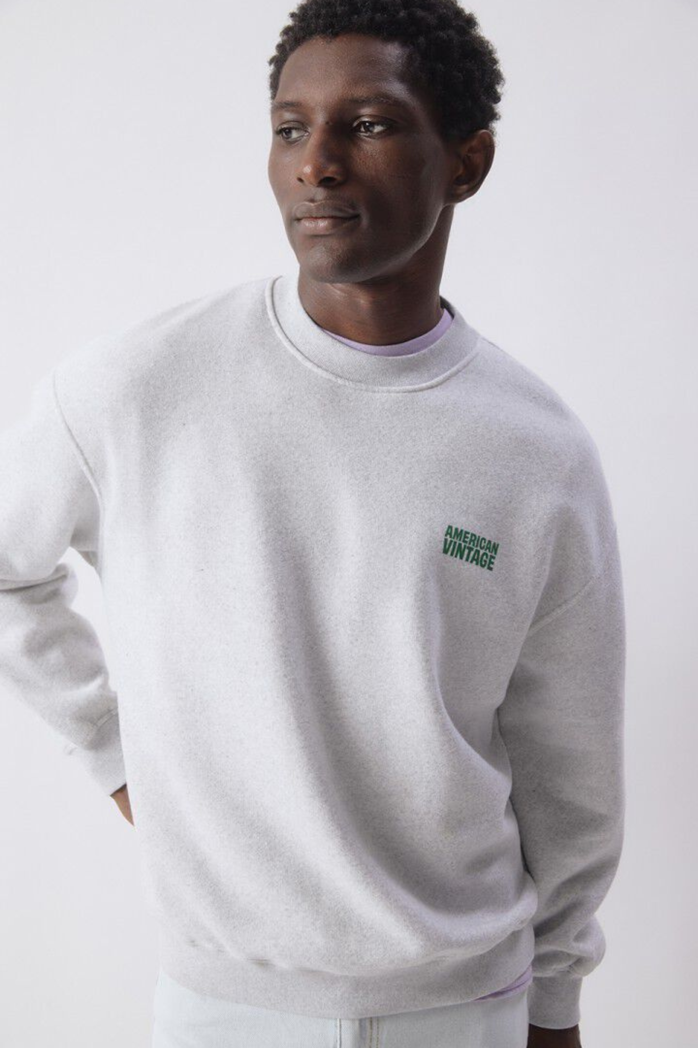 BAPTOWN SWEATER - HEATHER GREY
