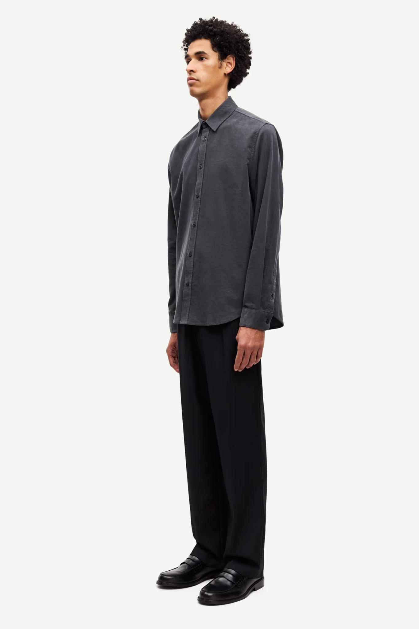 LIAM NX SHIRT 10504 - BLACK OYSTER