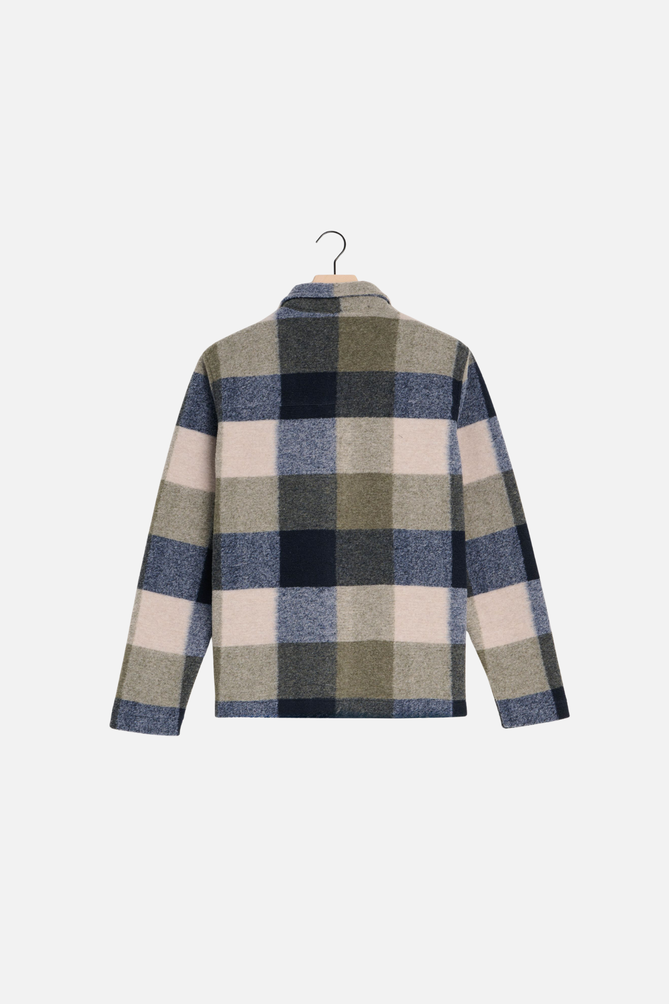 BENJI CHECK OVERSHIRT - SKY CAPTAIN BLUE