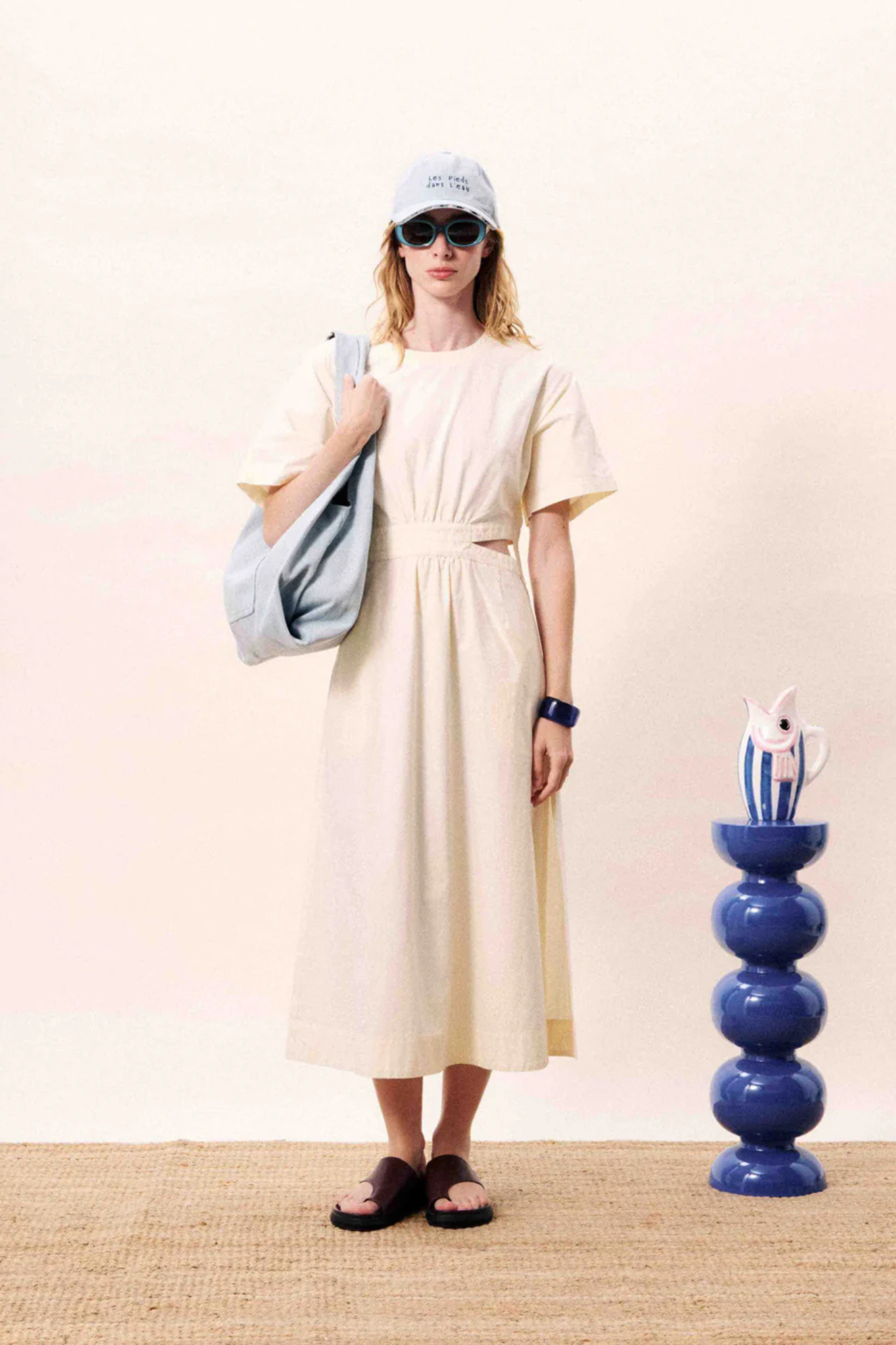 MAVERA DRESS - CREAM