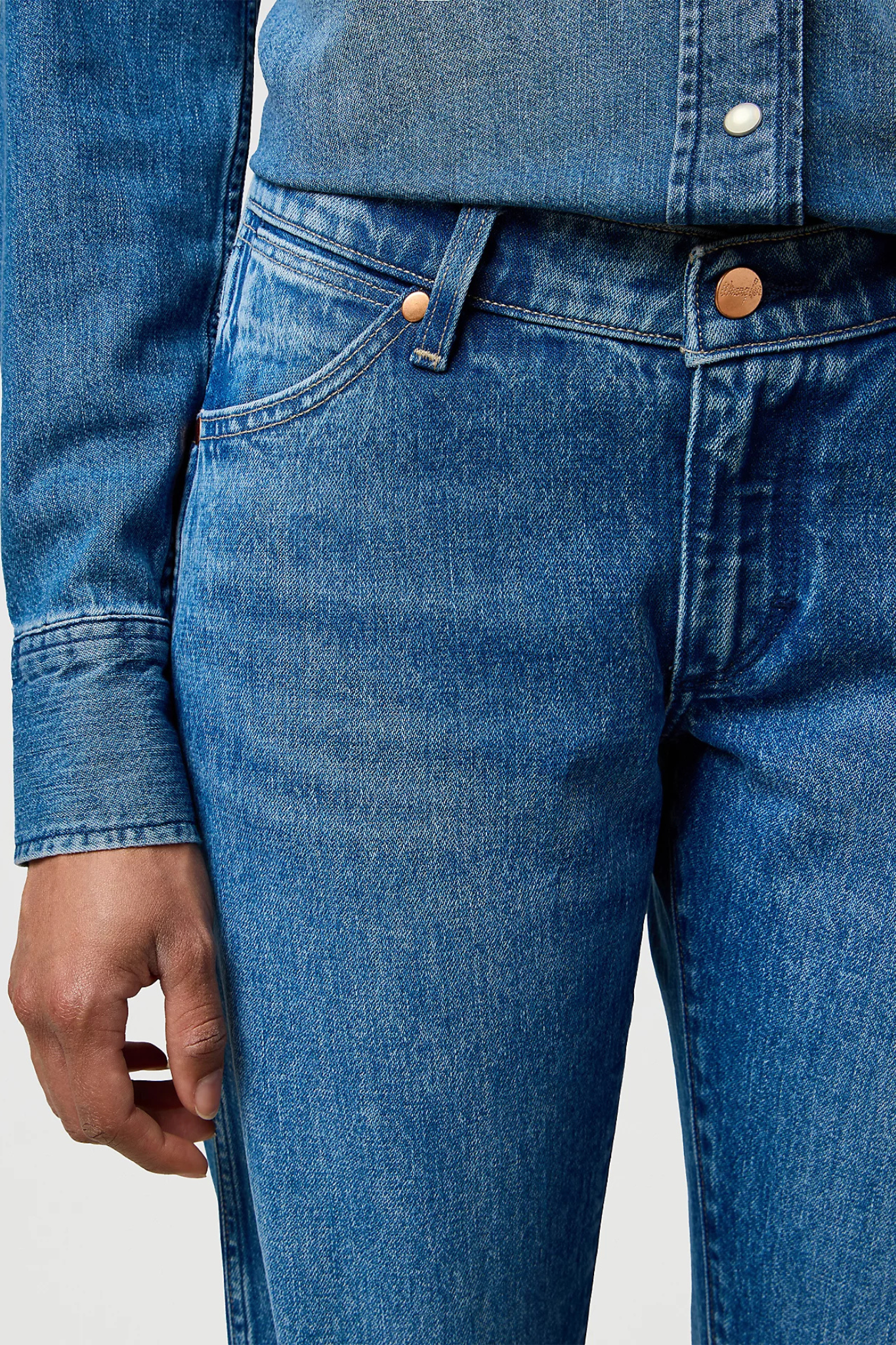 LOW RISE COWBOY JEANS - LASSO LAGOON