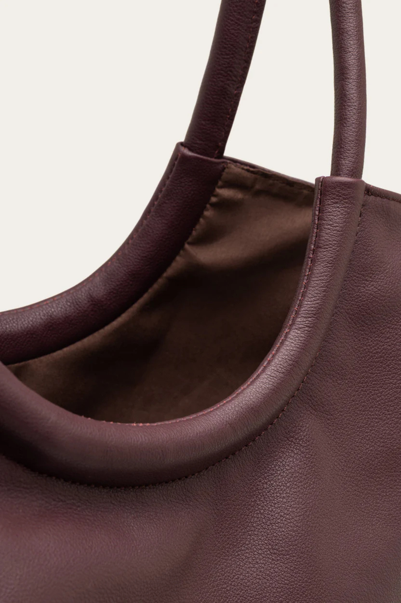 LABERTA REAL LEATHER BAG - BORDAUX