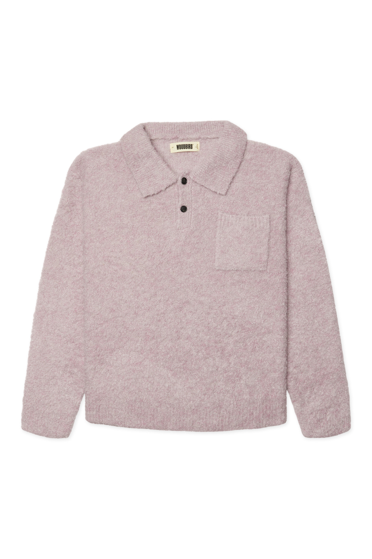 DOM LOOP POLO - DUSTY VIOLET