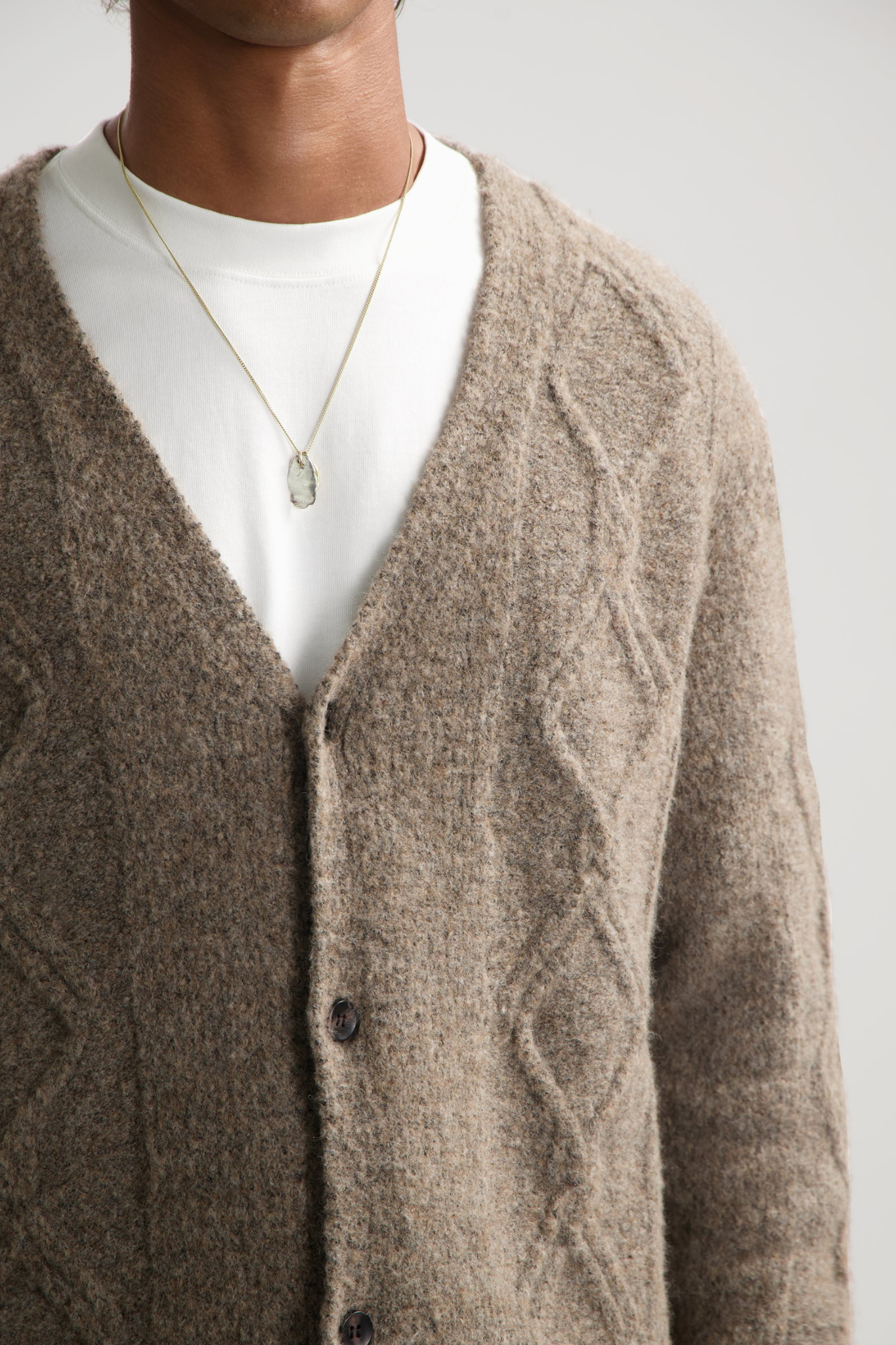 HUGIN VEST - DK. BROWN