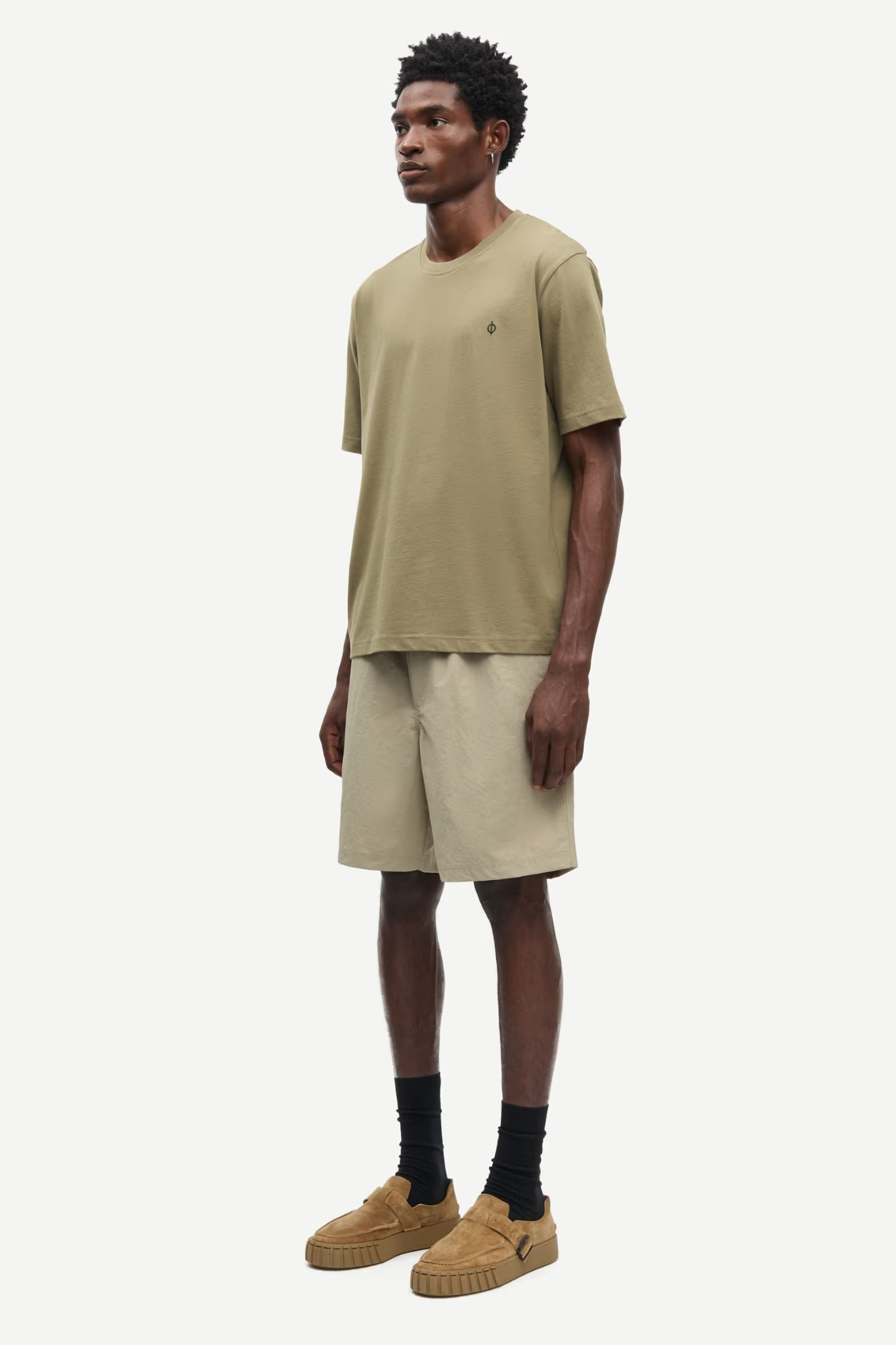 OTTO T-SHIRT - DUSKY GREEN