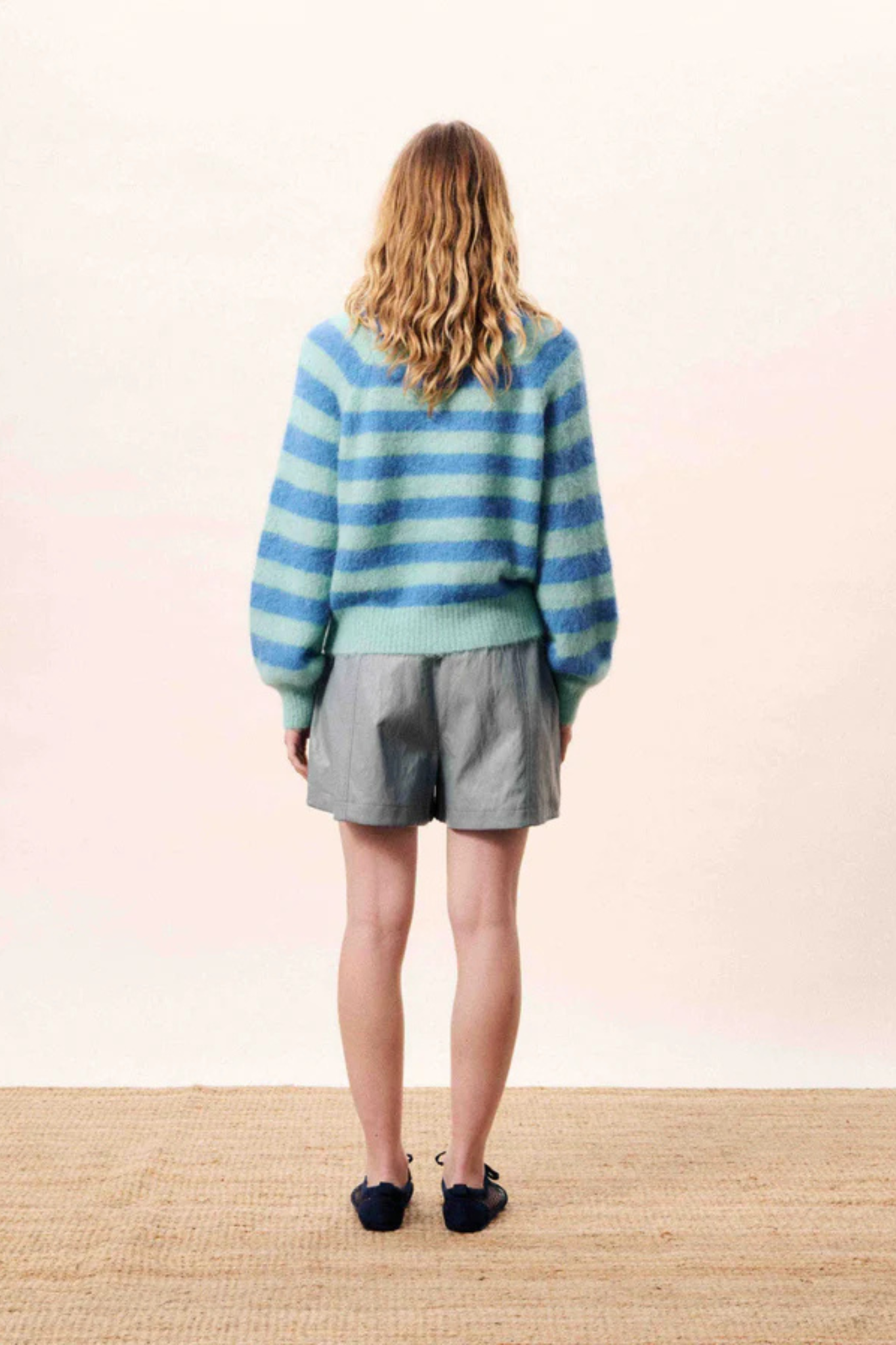 AZURE CARDIGAN - AZURE BLUE