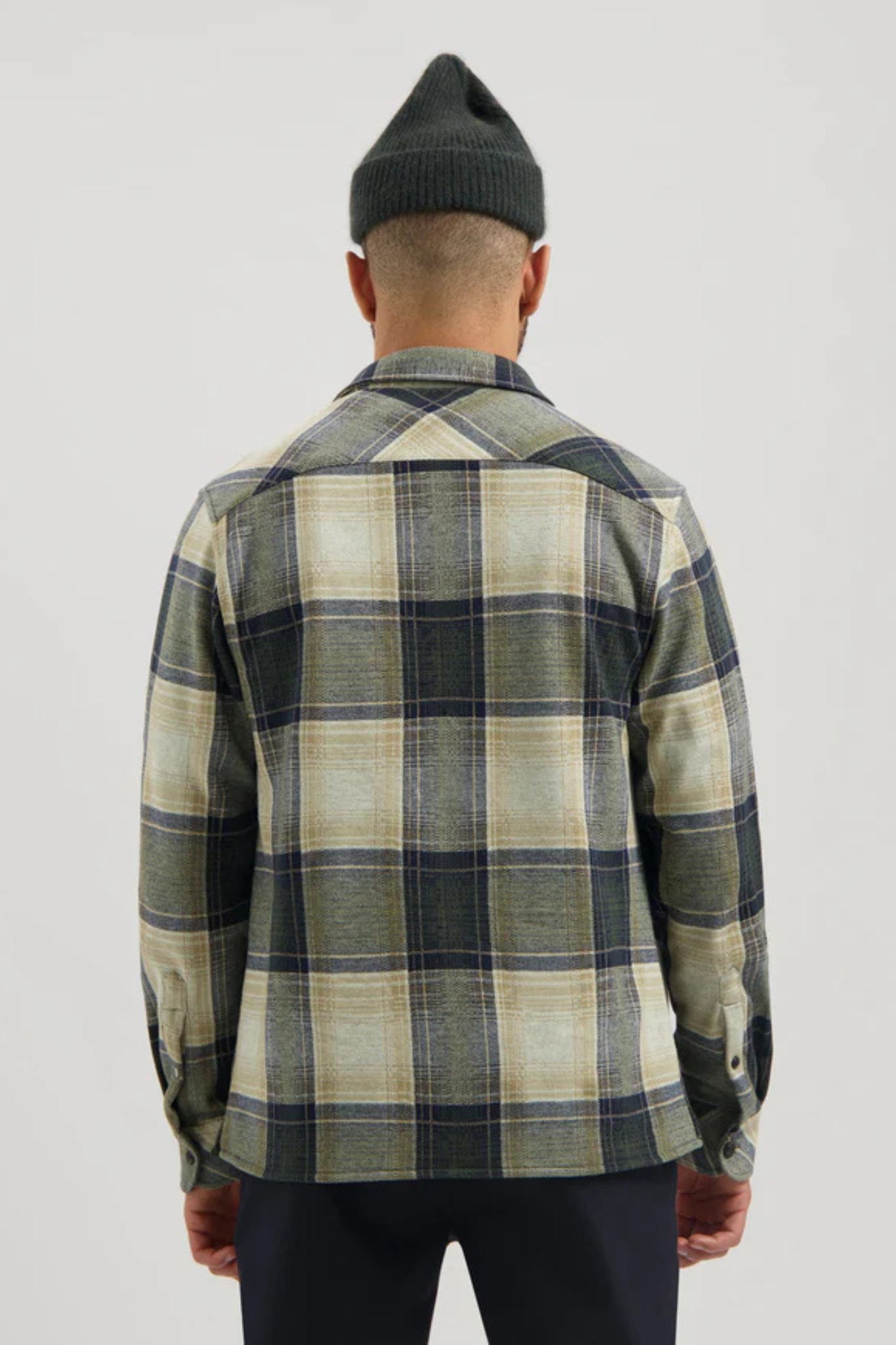 GUS FLANNEL SHIRT - DARK ARMY