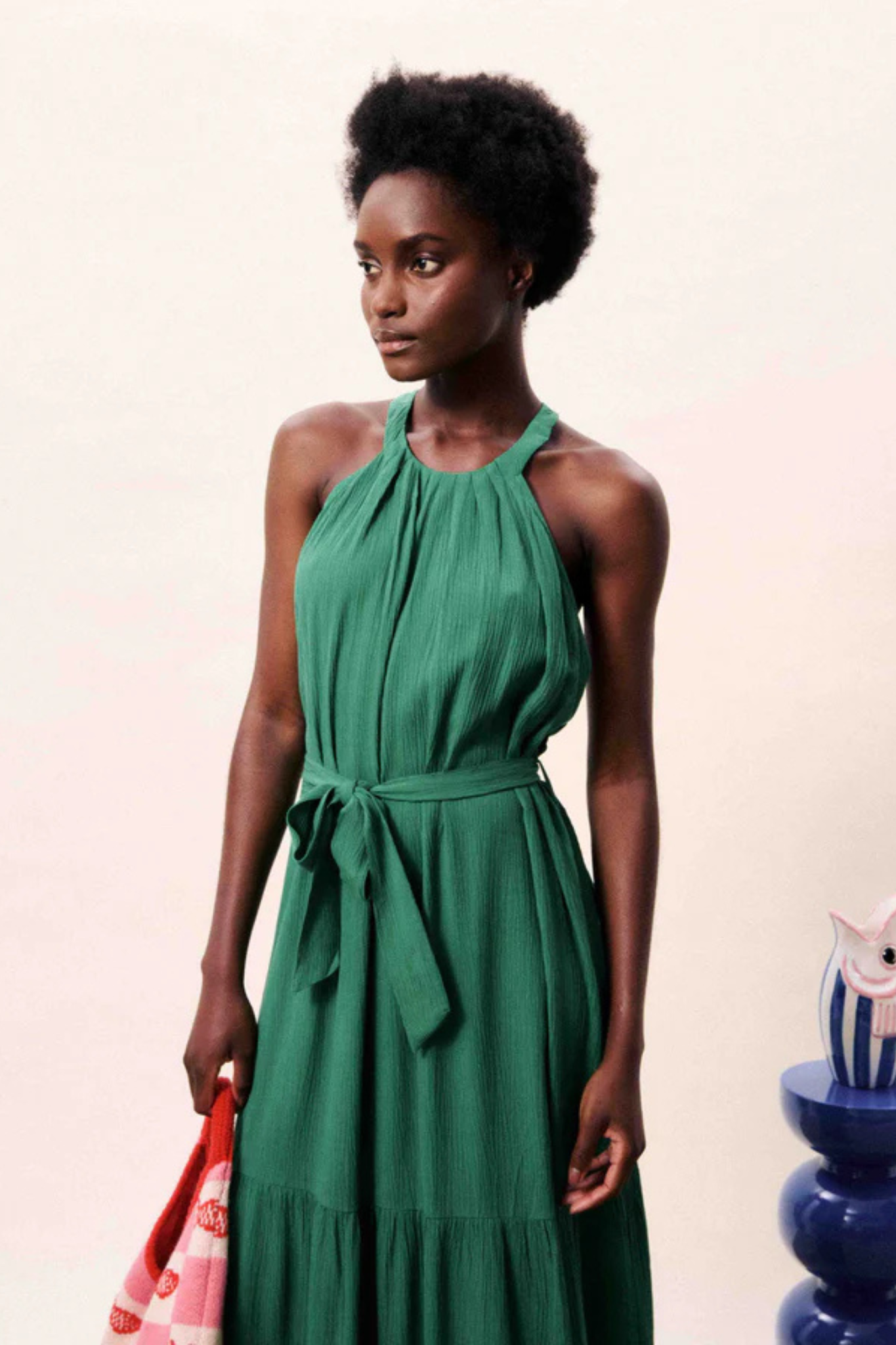 BOIPEBA DRESS - GREEN