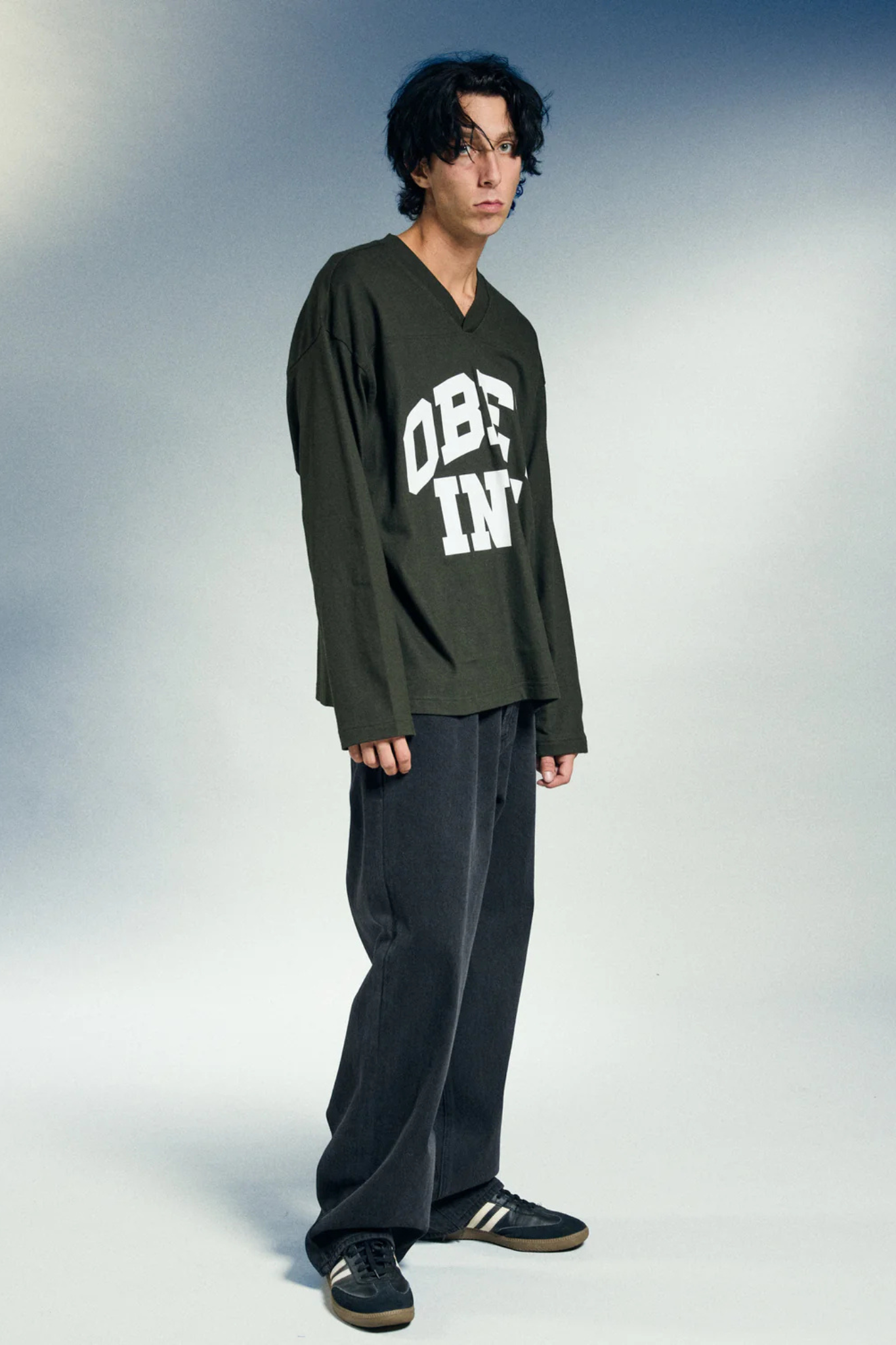 FOOTBALL JERSEY SWEATER LS - ROSIN