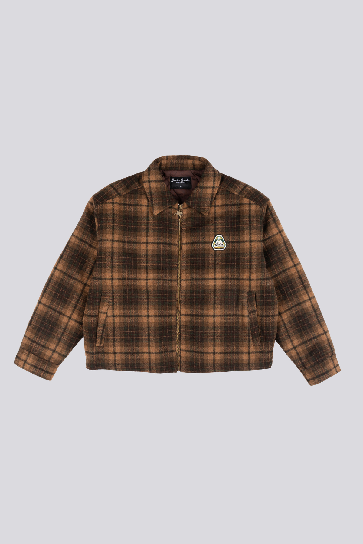 HIKER CHECKS OVERSHIRT - BROWN