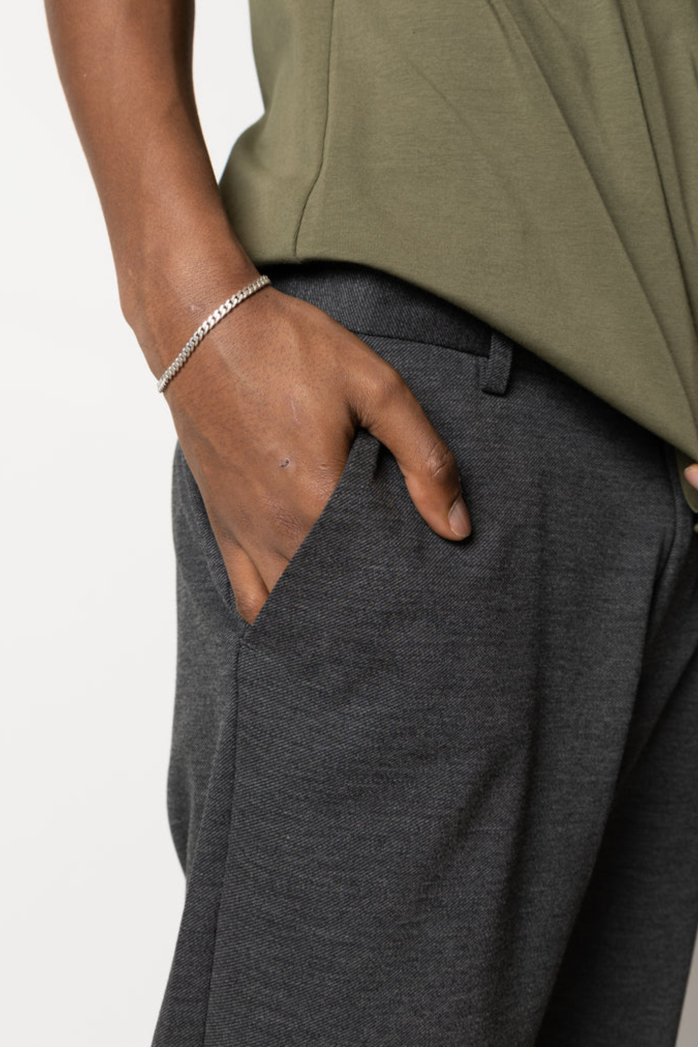 COPENHAGEN BRENDON JERSEY PANTS - DARK GREY