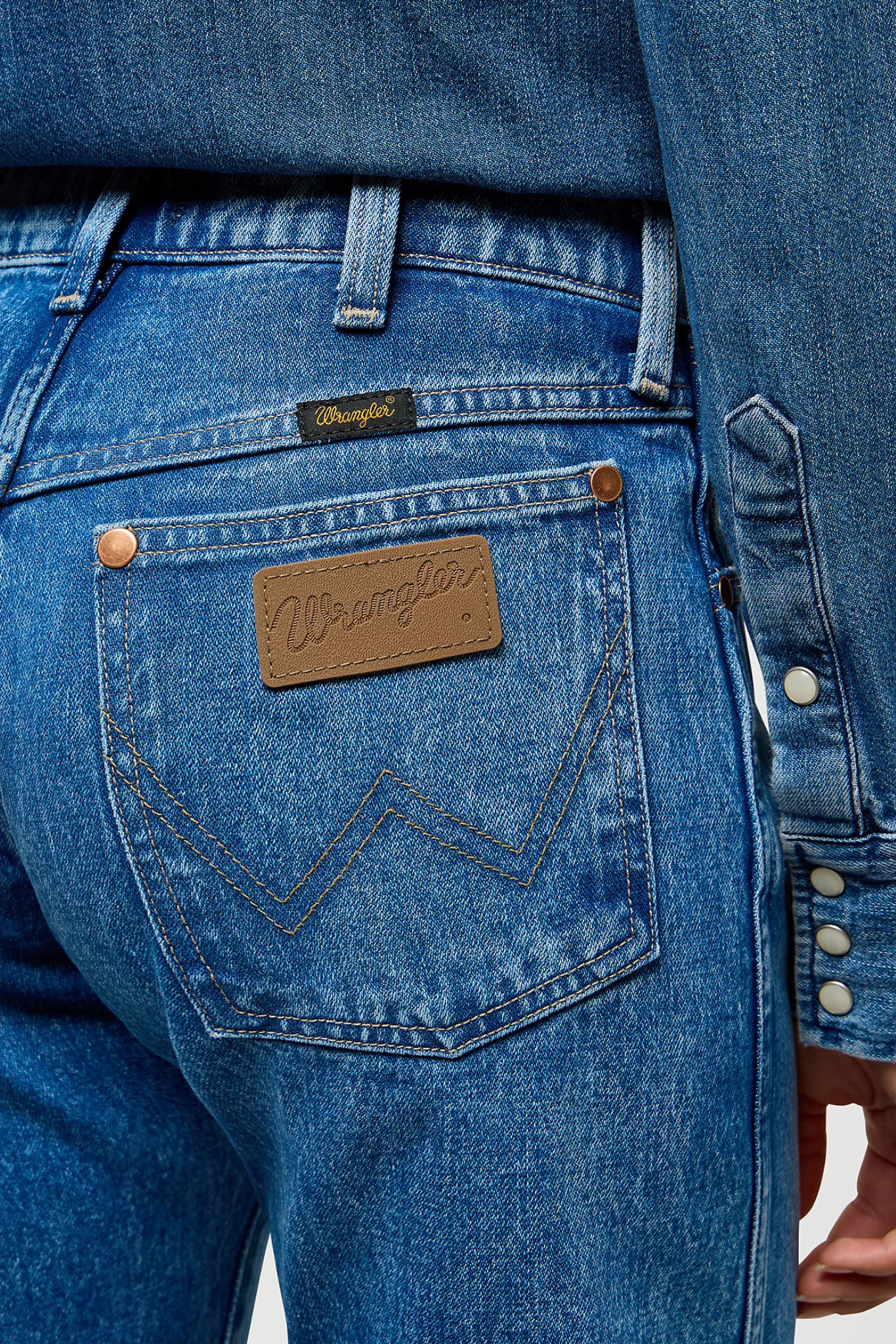 LOW RISE COWBOY JEANS - LASSO LAGOON