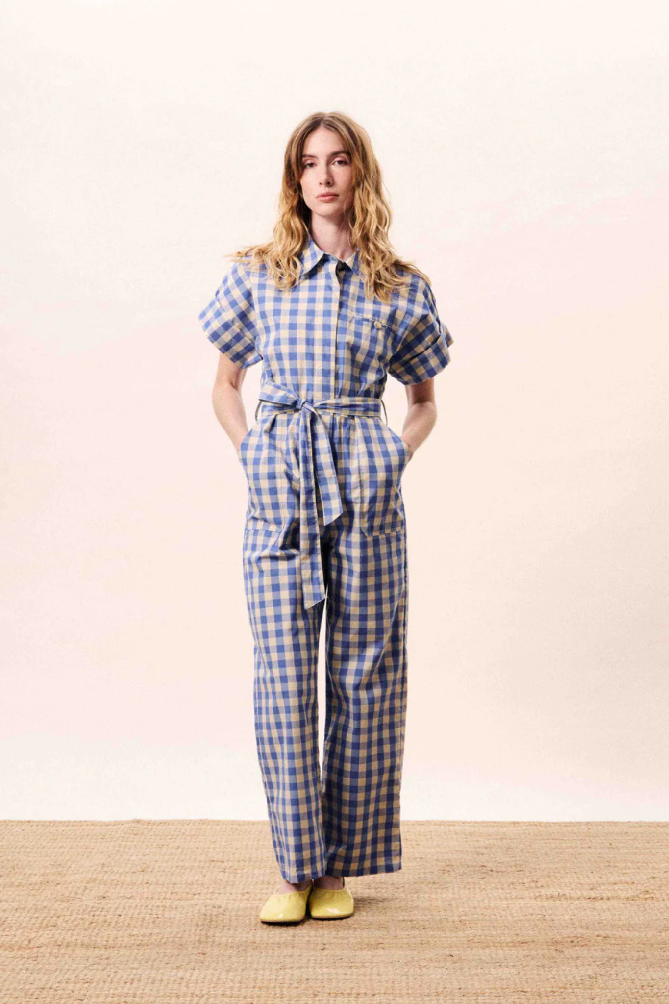 OCEANUS JUMPSUITS - AZURE BLUE