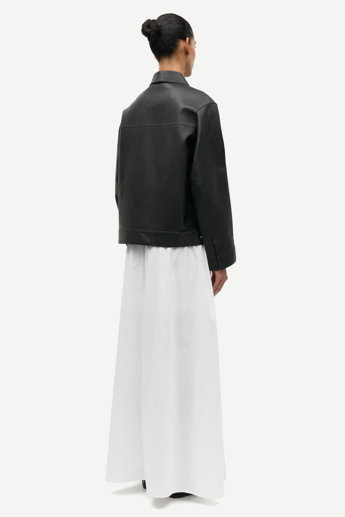TINA MAXI SKIRT - WHITE