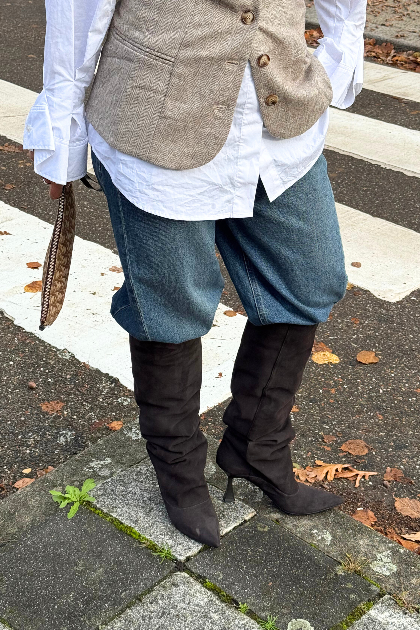 DONNA CAMOSCIO CALZATURE BOOTS - ANTHRACITE