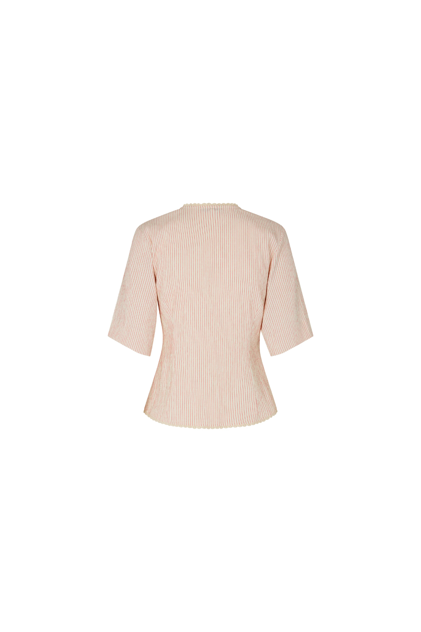 FELICCA ALITA STRIPE BLOUSE - ALITA RED STRIPE