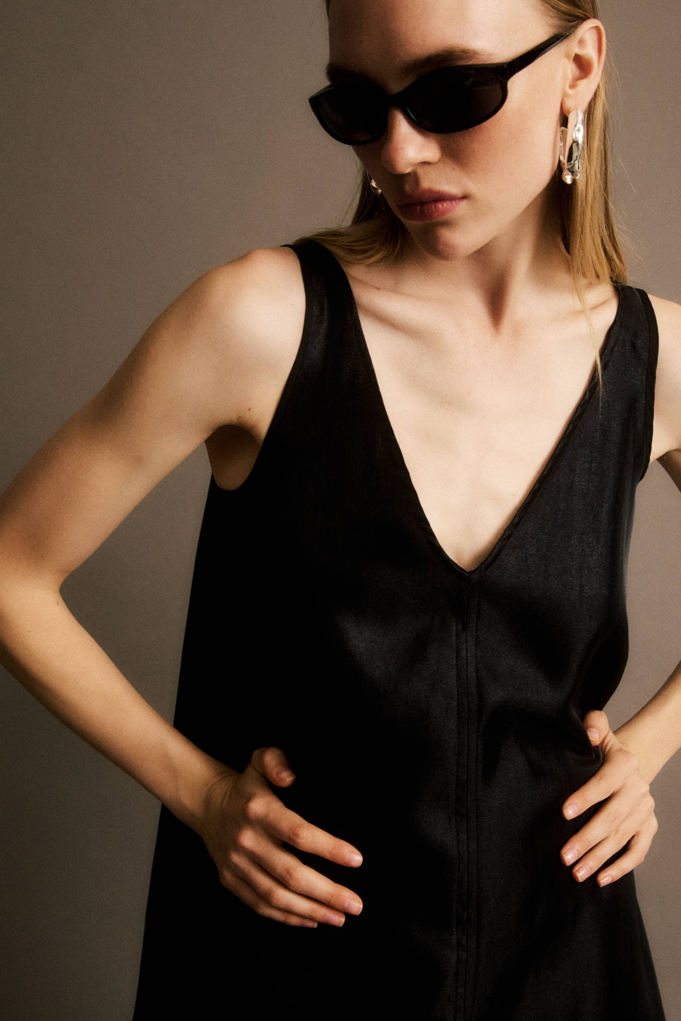 ANATOLE DRESS - BLACK