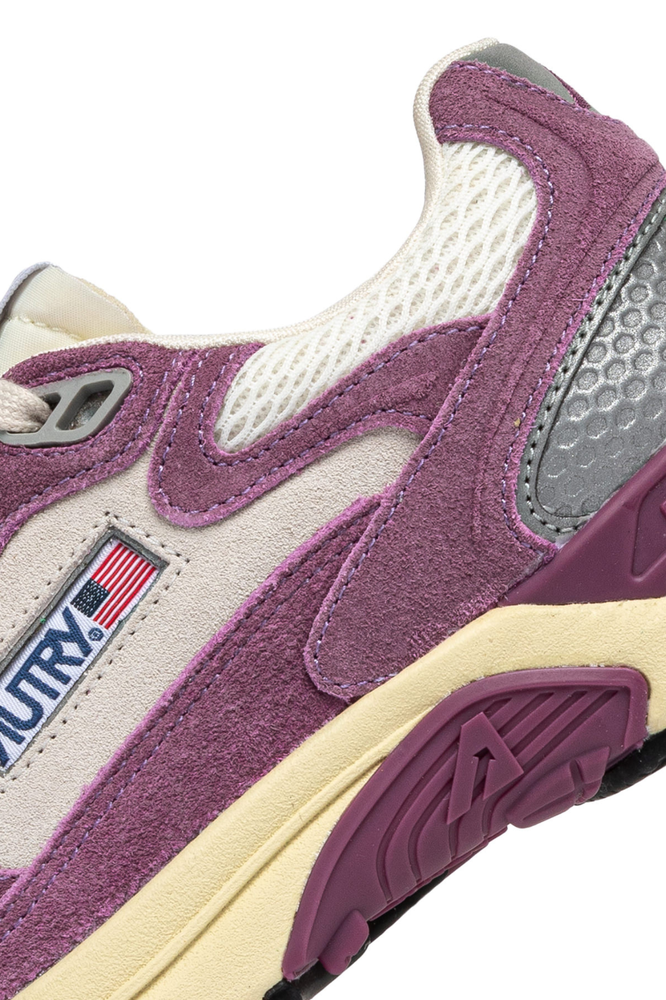HYLW-SA04 - HYPERWAY LOW WOMEN SNEAKERS - SUEBIC/MESH FLOREN/SILV
