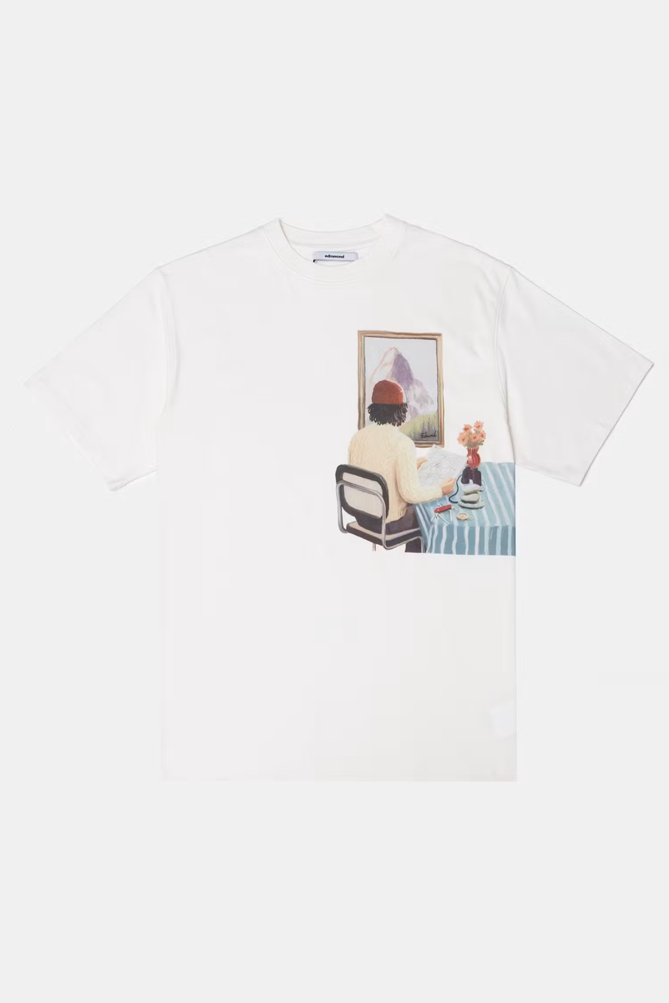 ROOM T-SHIRT - PLAIN OFF WHITE