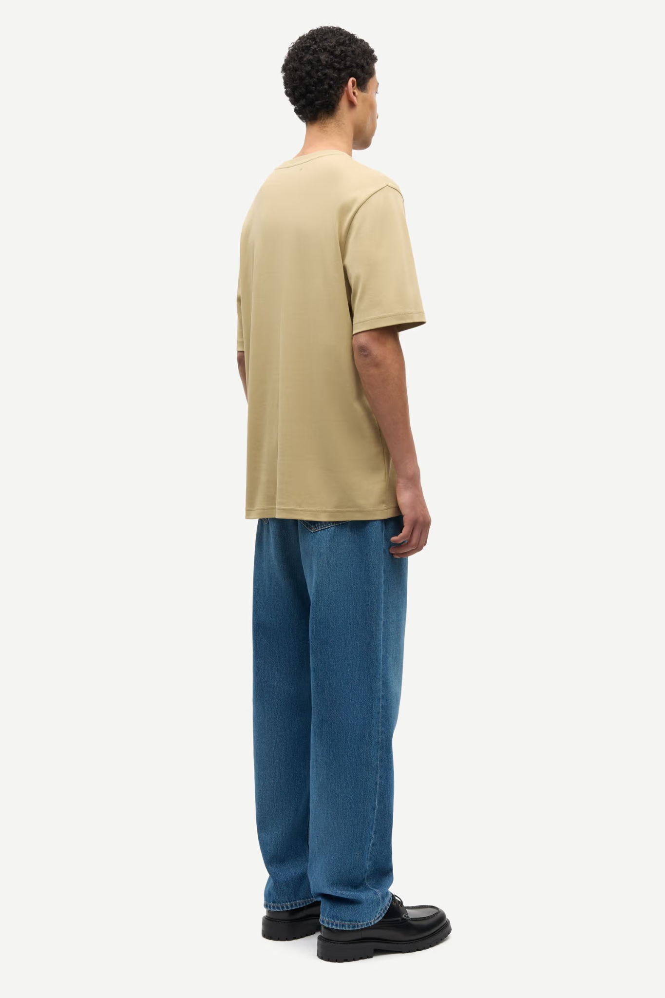 JESPERT T-SHIRT - OLIVE GRAY