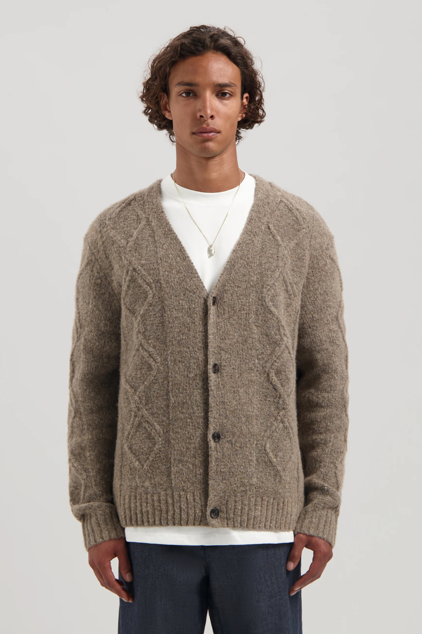 HUGIN VEST - DK. BROWN