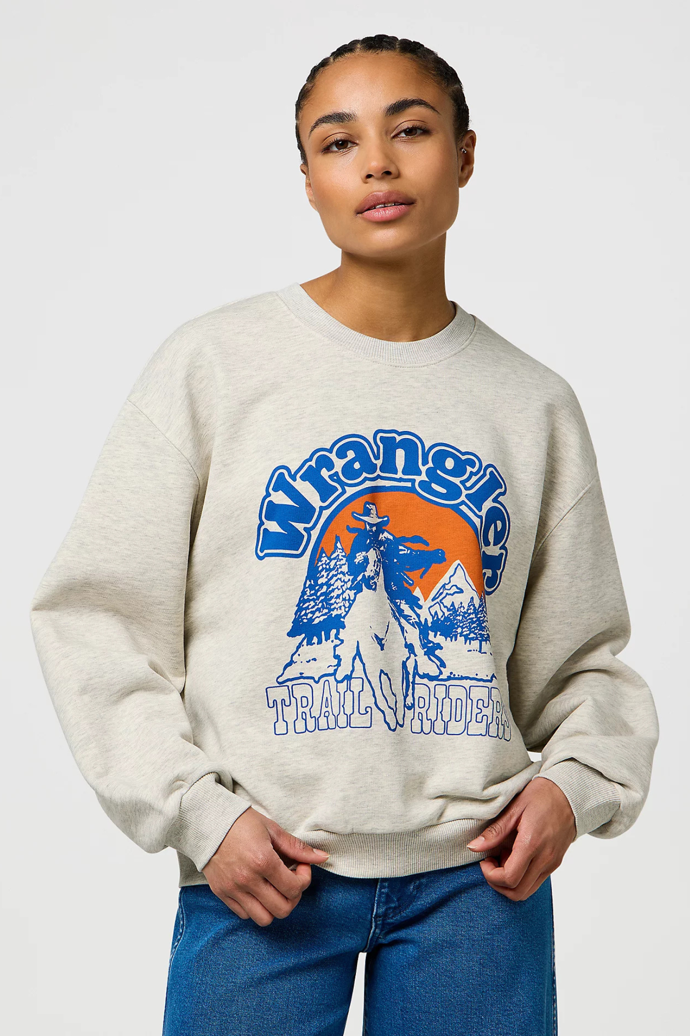 OVERSIZED SWEATER - OAT MELE