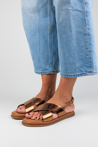 ARNOLD  SANDALS - BRONZE