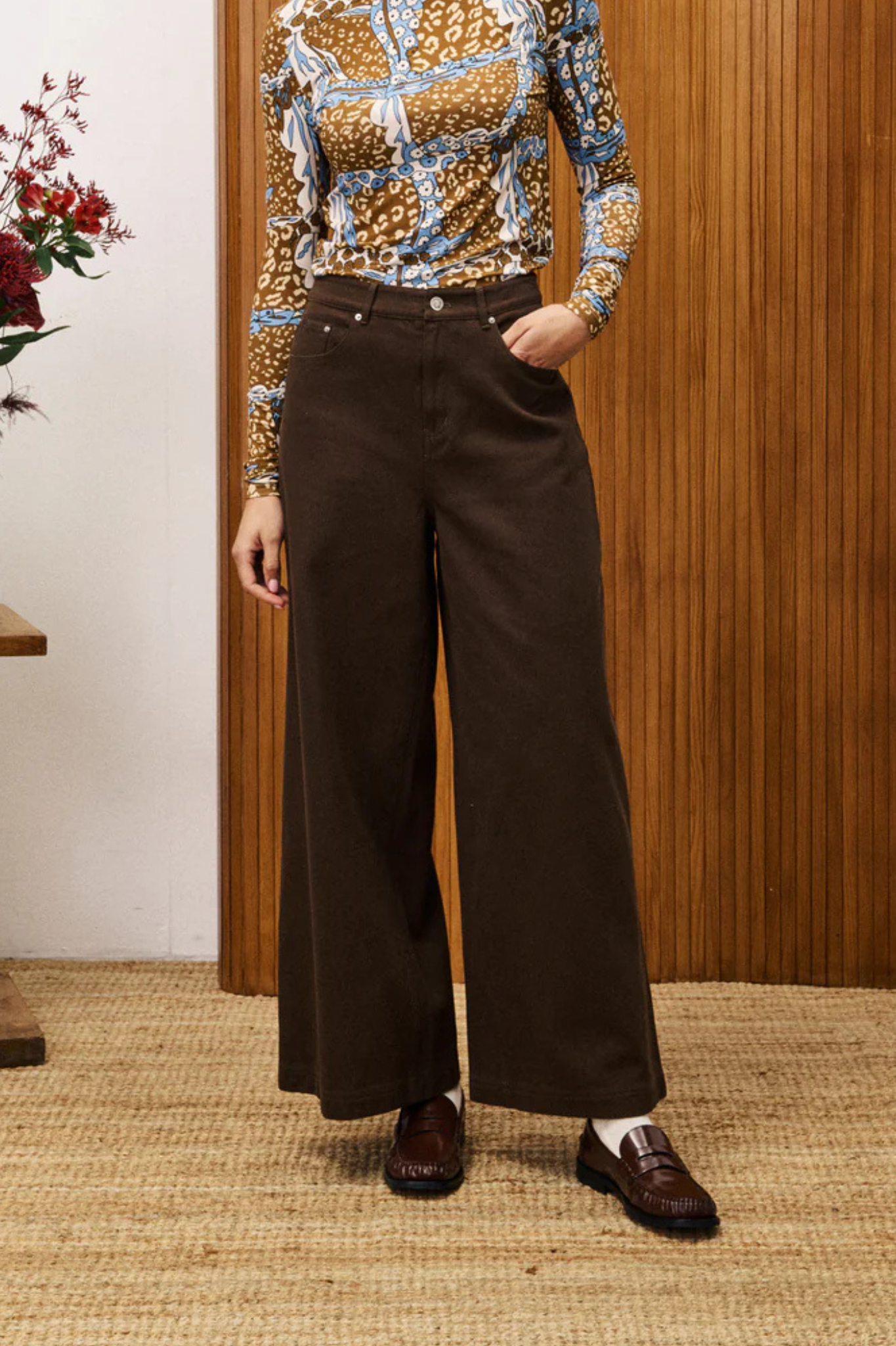 REGLISSE JEANS - CHOCOLAT