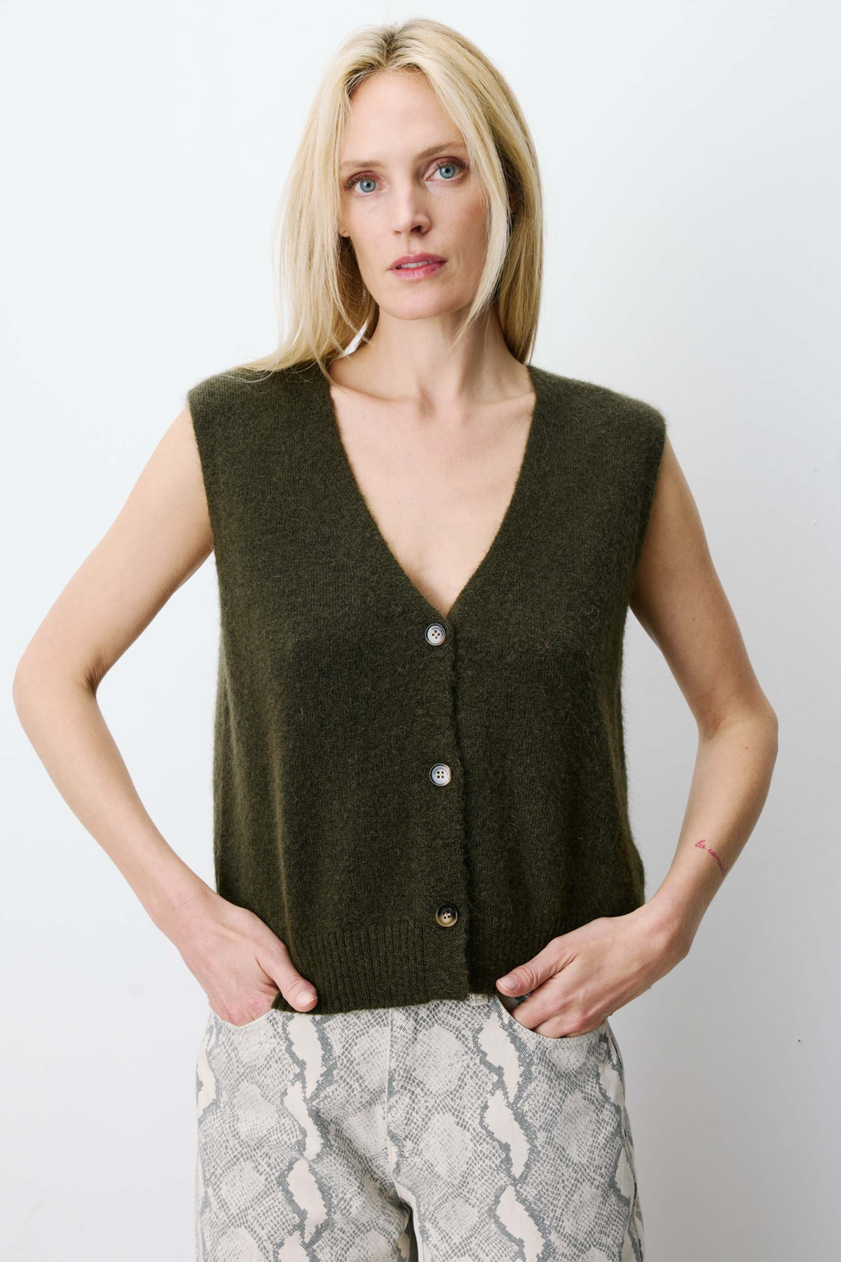 NARS CARDIGAN - KHAKI
