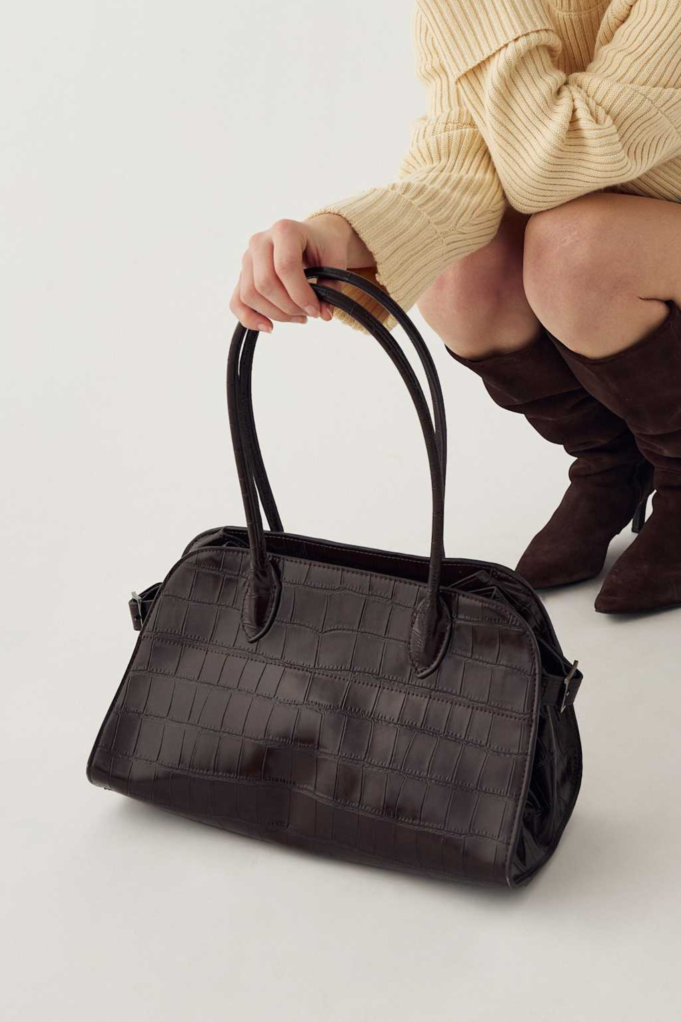 LEANORA BAG - COFFEE